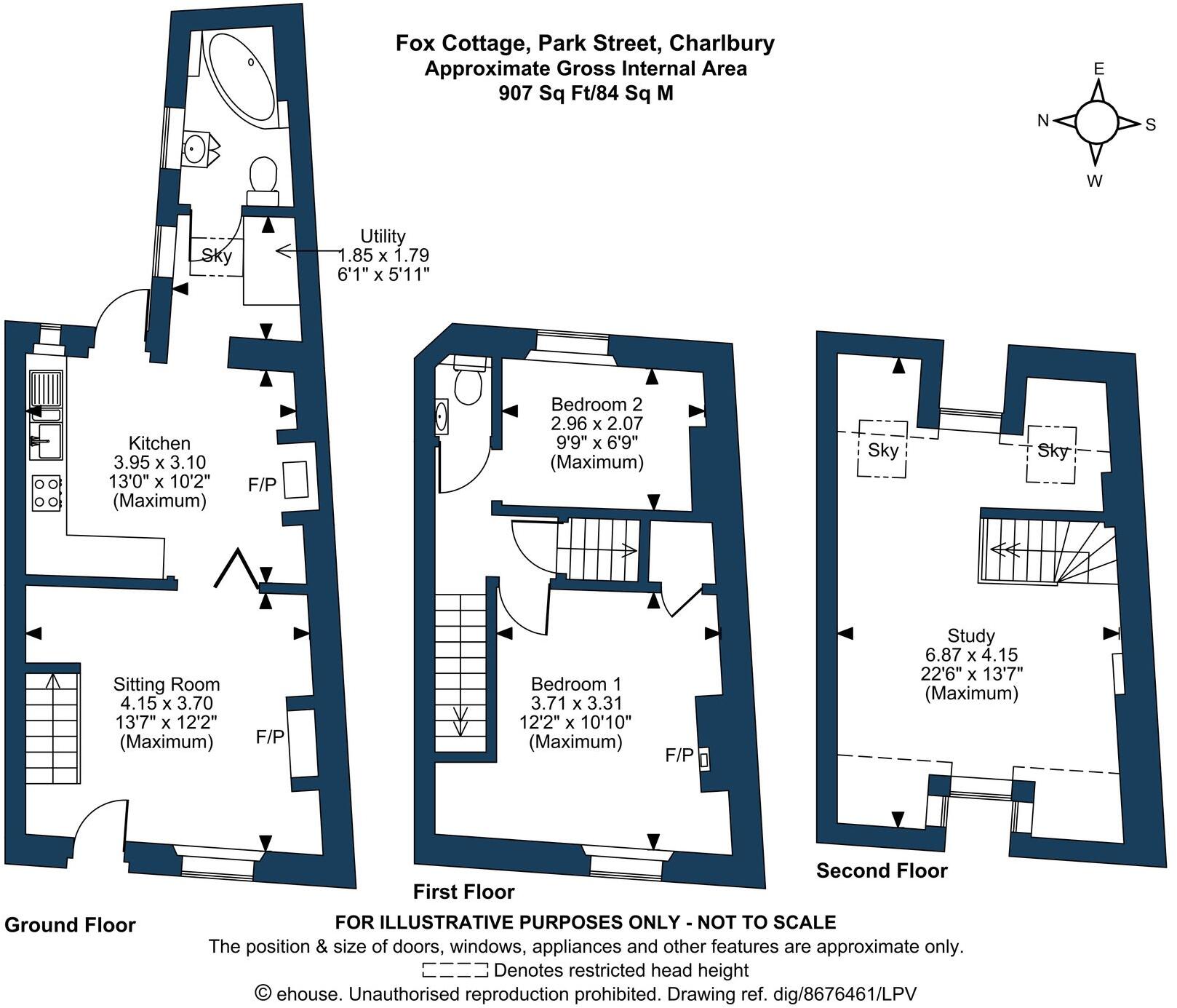 5 Park Street, Charlbury, OX7 floorplan