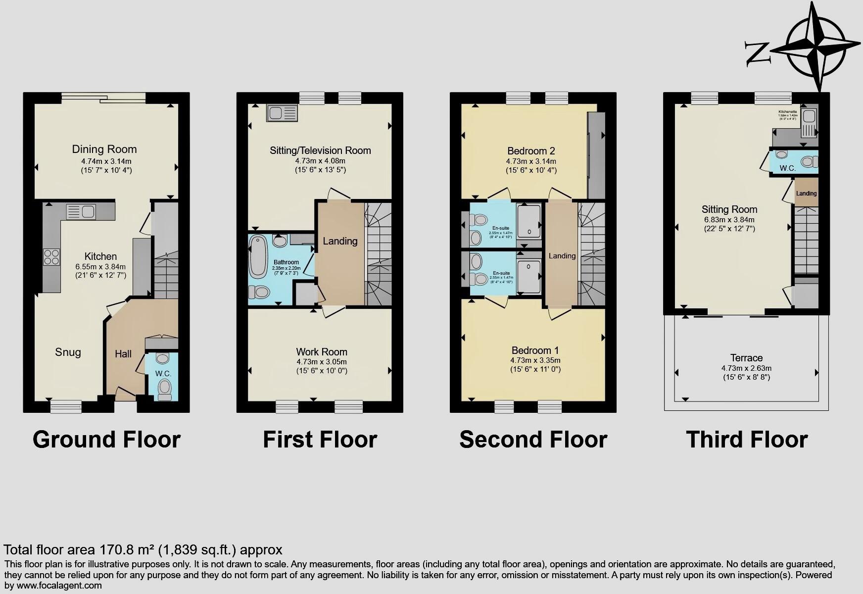 St. Stephen Street, Salford, M3 floorplan