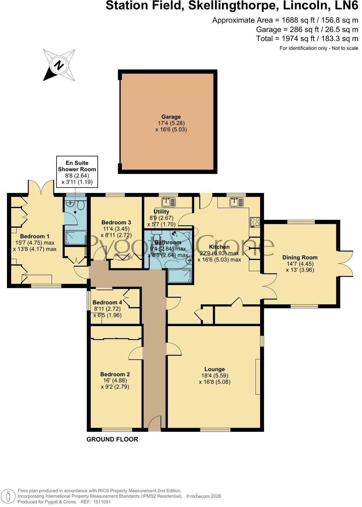 Station Field, Skellingthorpe floorplan