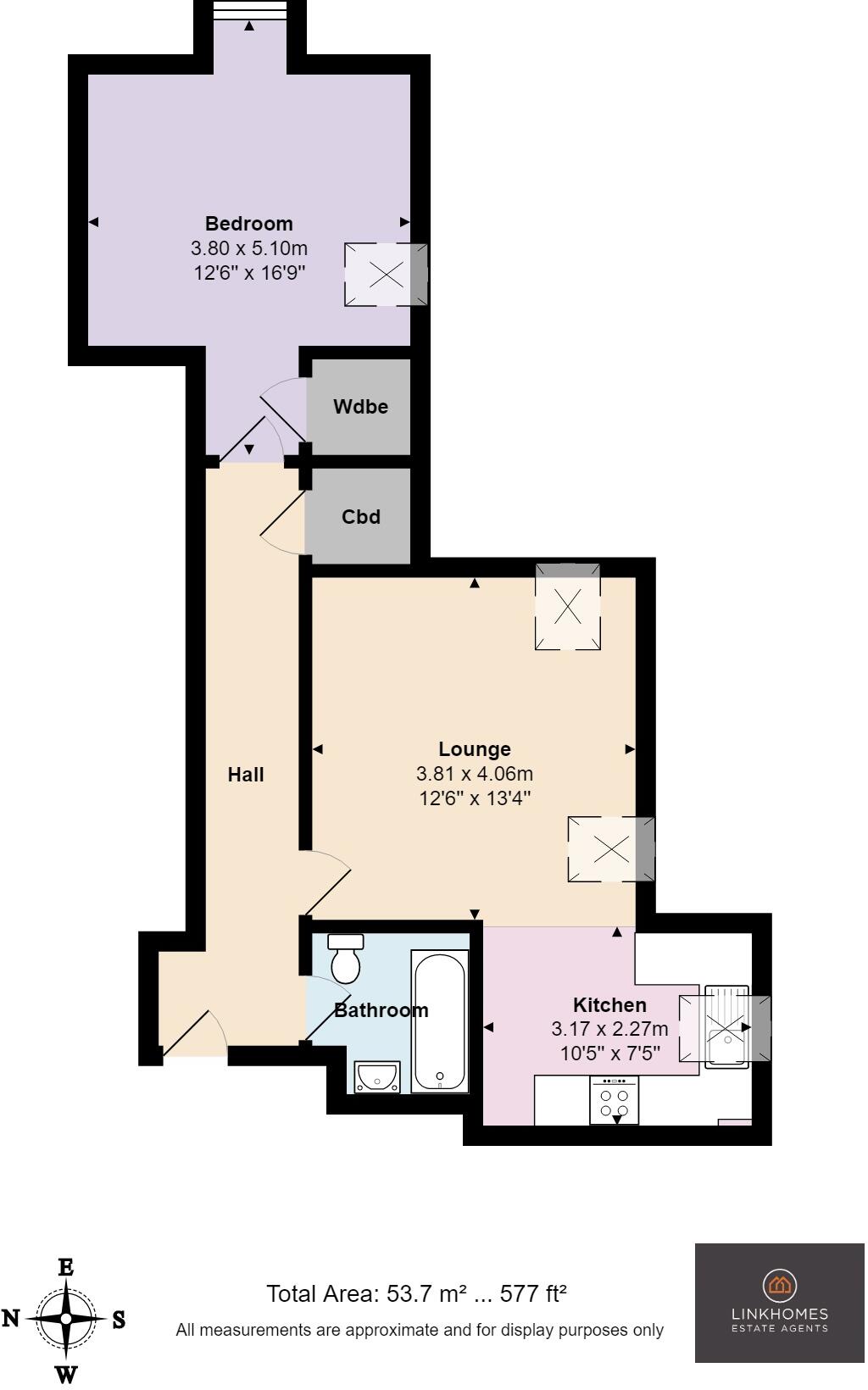 7 Cambridge Road, Dorset, Bournemouth, BH2 floorplan