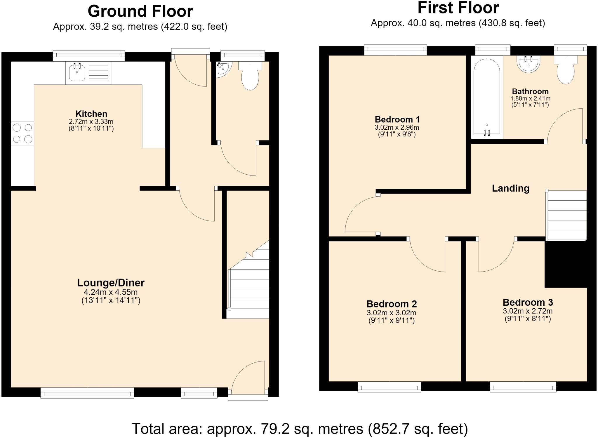 Millmead Road Margate CT9 floorplan