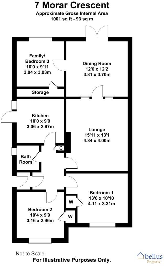 Morar Crescent Bishopbriggs G64 3DH floorplan