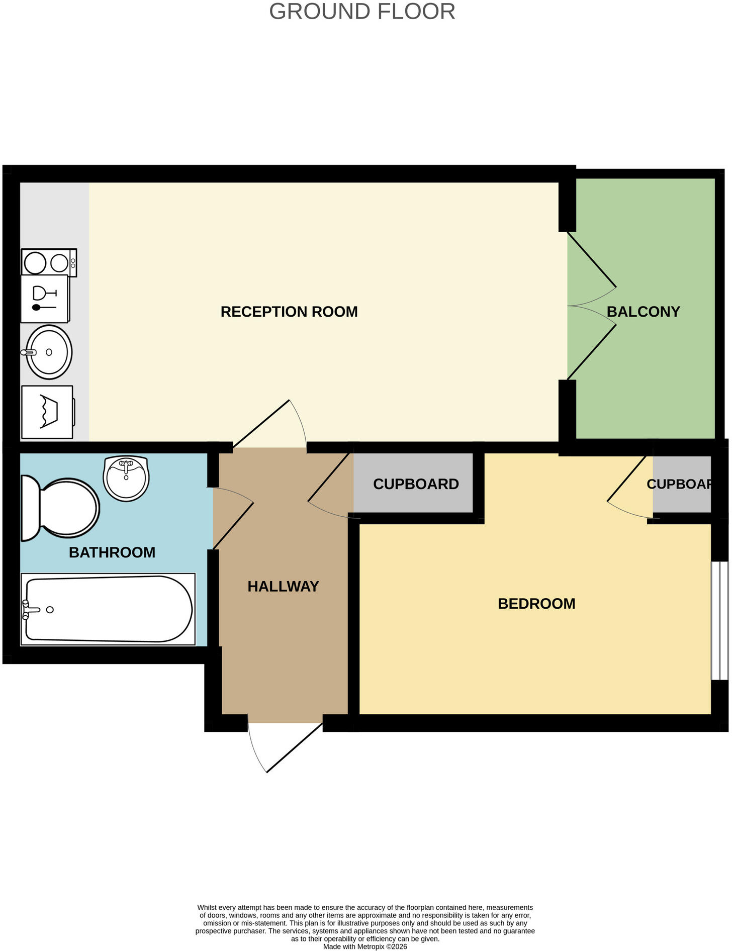 Flat 10, The Moorings, 21 Albert Way, East Cowes, floorplan