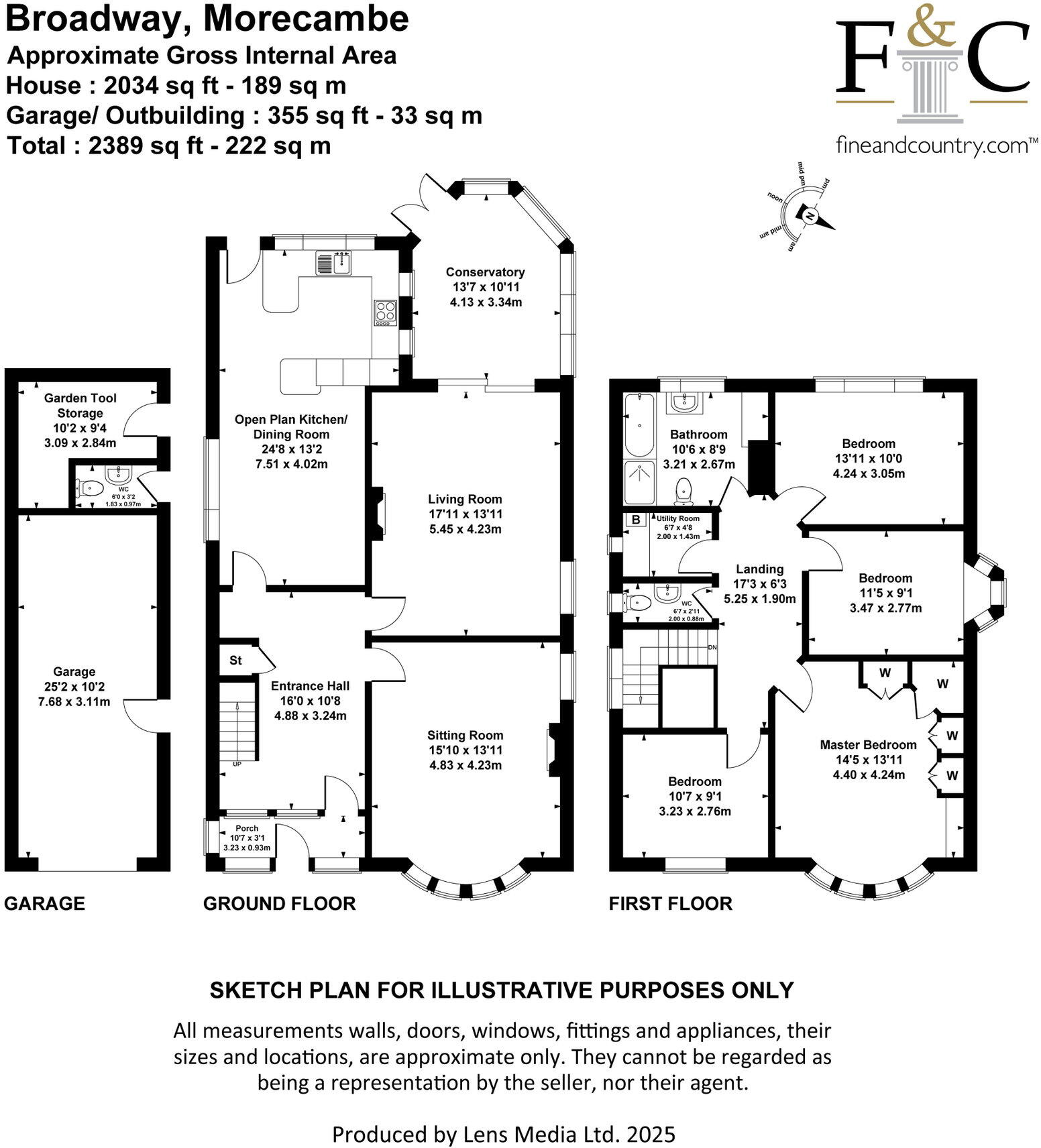 33 Broadway, Bare, Morecambe, LA4 5BQ floorplan