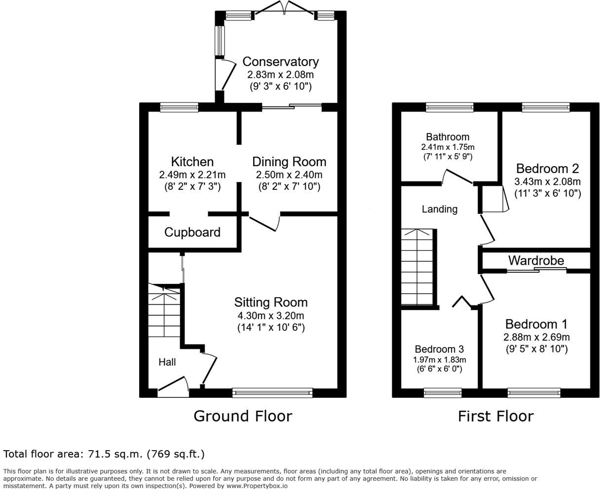 Bishops Drive, Kettering floorplan