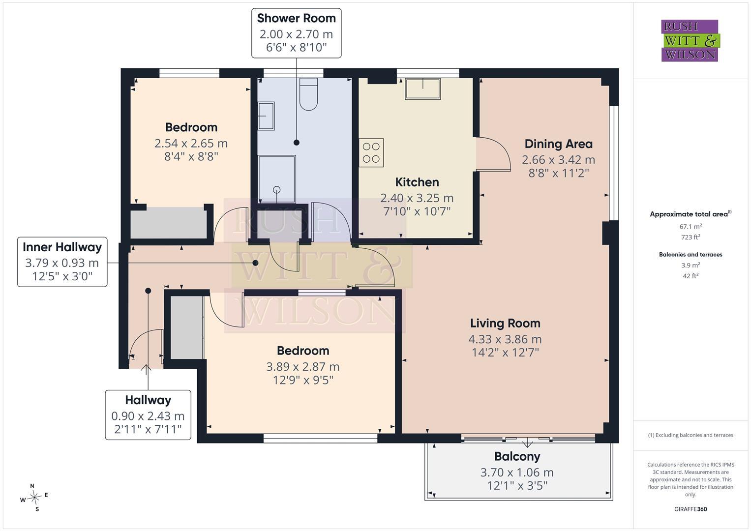 Sutton Place, Bexhill-On-Sea floorplan