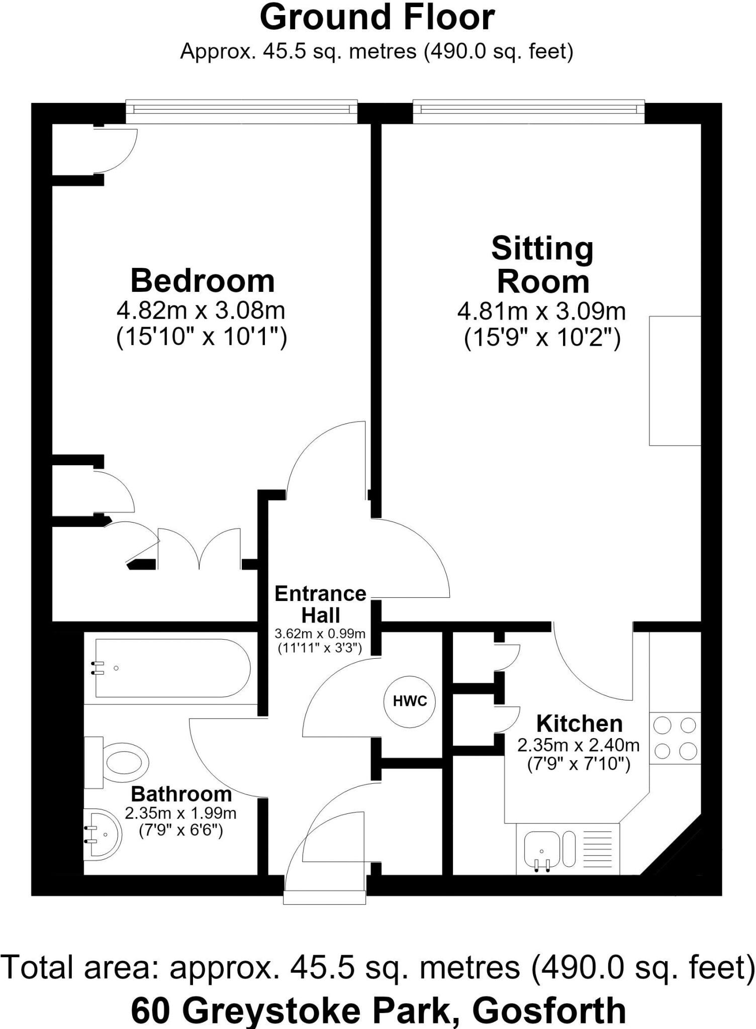 Greystoke Park, Gosforth, Newcastle Upon Tyne floorplan