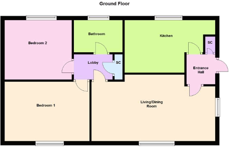 Connell Court, Corby, NN17 1RH floorplan