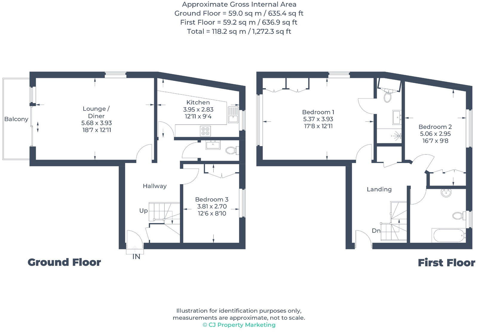 Penn Place, Northway, Rickmansworth, WD3 floorplan