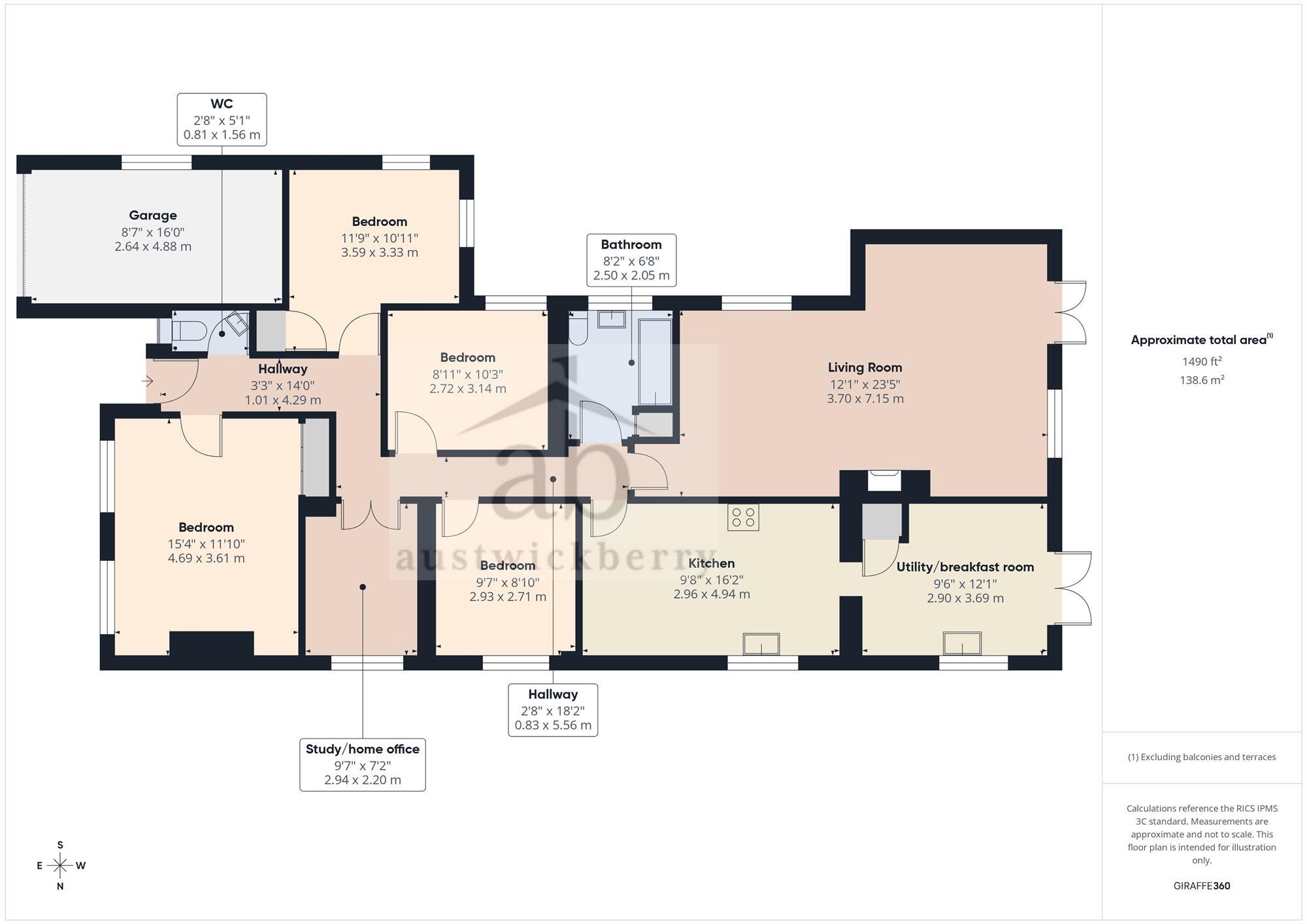 Dobbs Lane, Kesgrave floorplan