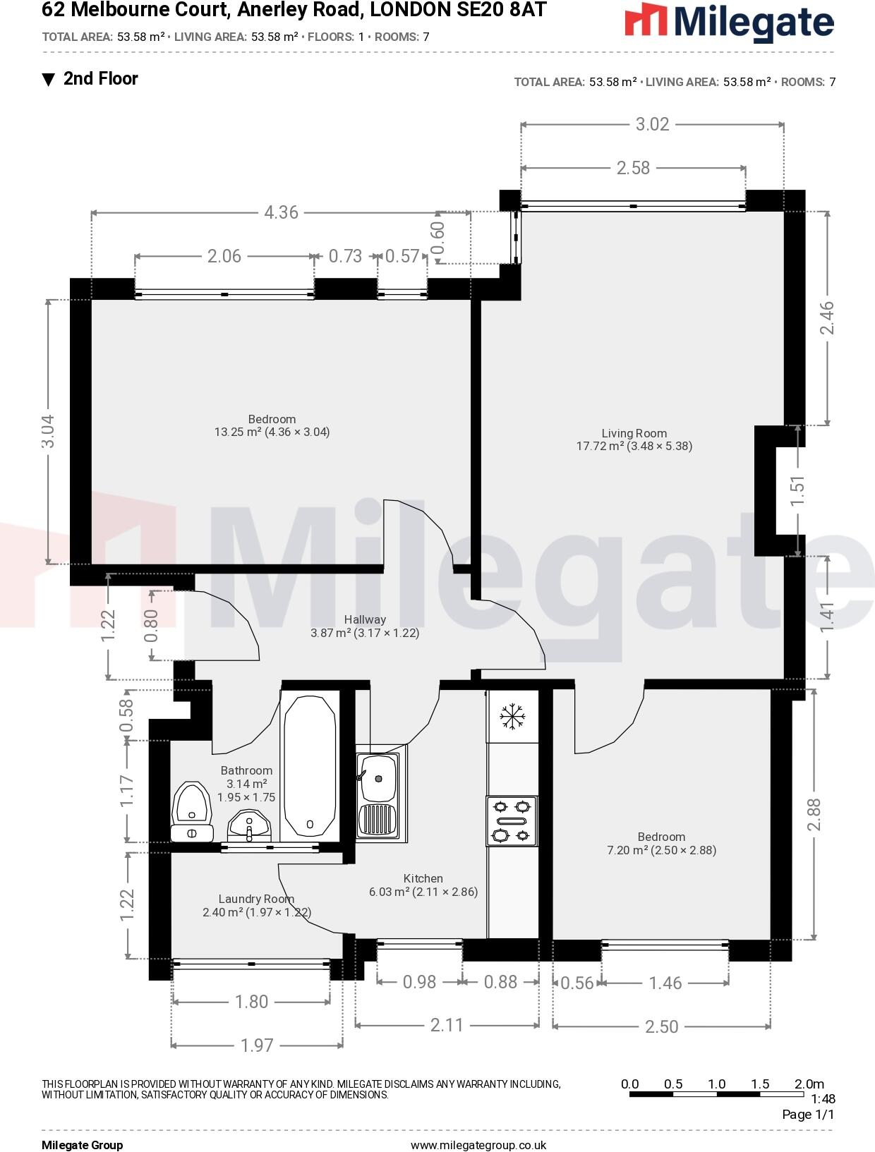Melbourne Court, Anerley Road, London, SE20 floorplan