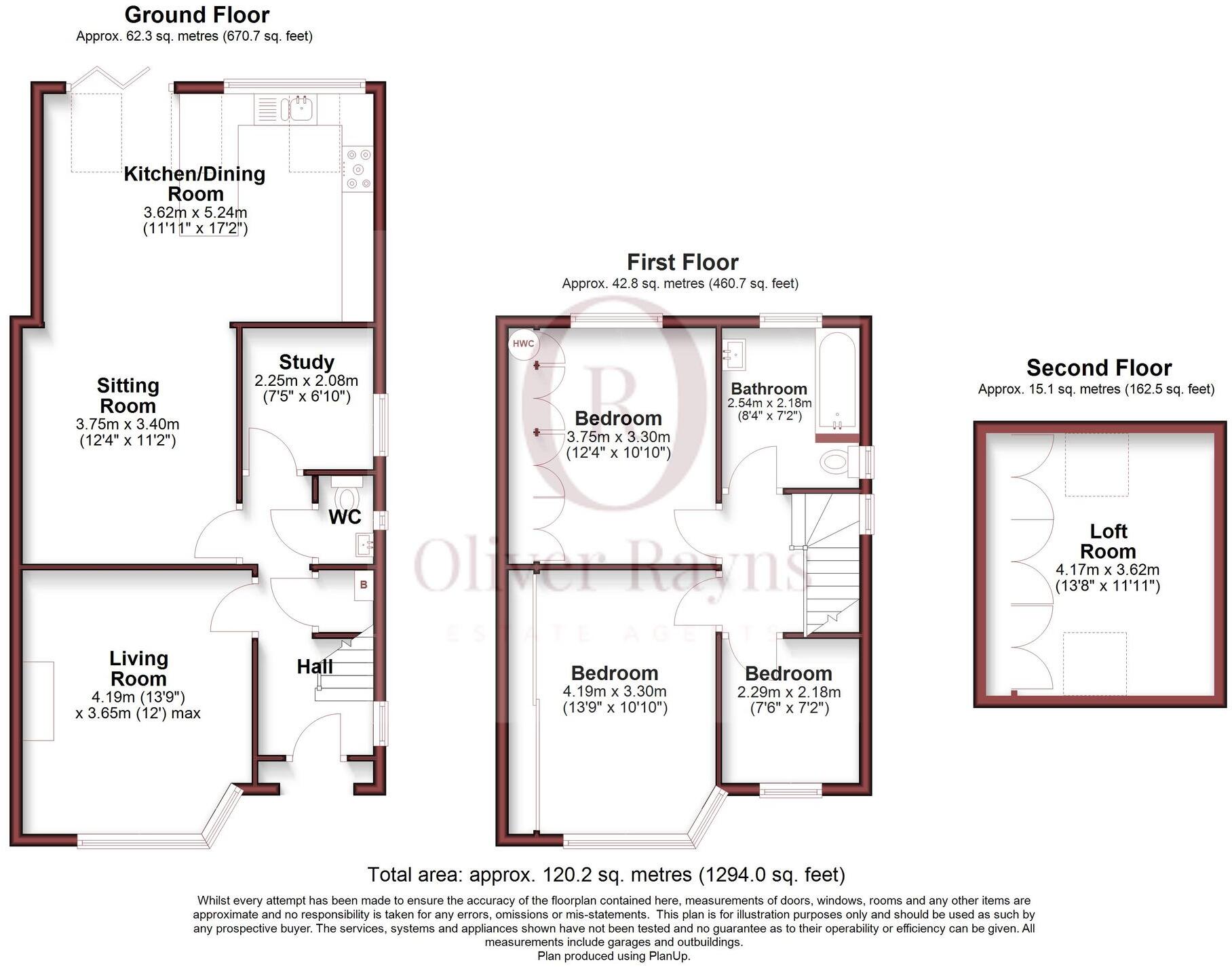 Westgate Road, Knighton, Leicester, LE2 floorplan