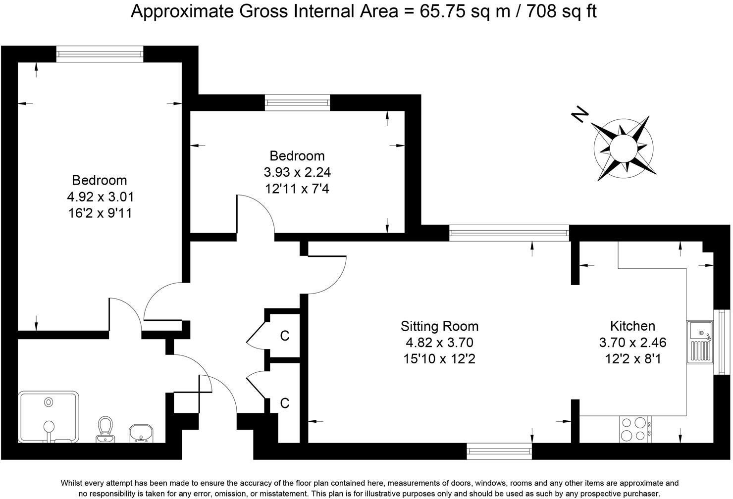 The Paddocks, Shipston Road, Milton Under Wychwood floorplan