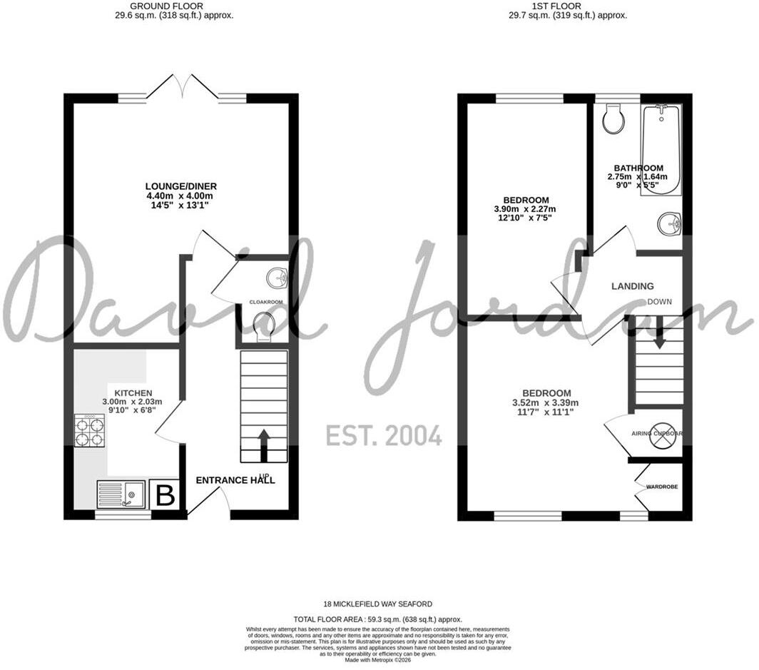 Micklefield Way, Seaford floorplan