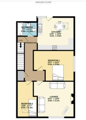 Stepney Road, Scarborough, North Yorkshire floorplan