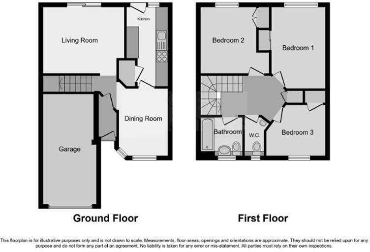 Saxons Way, Didcot floorplan