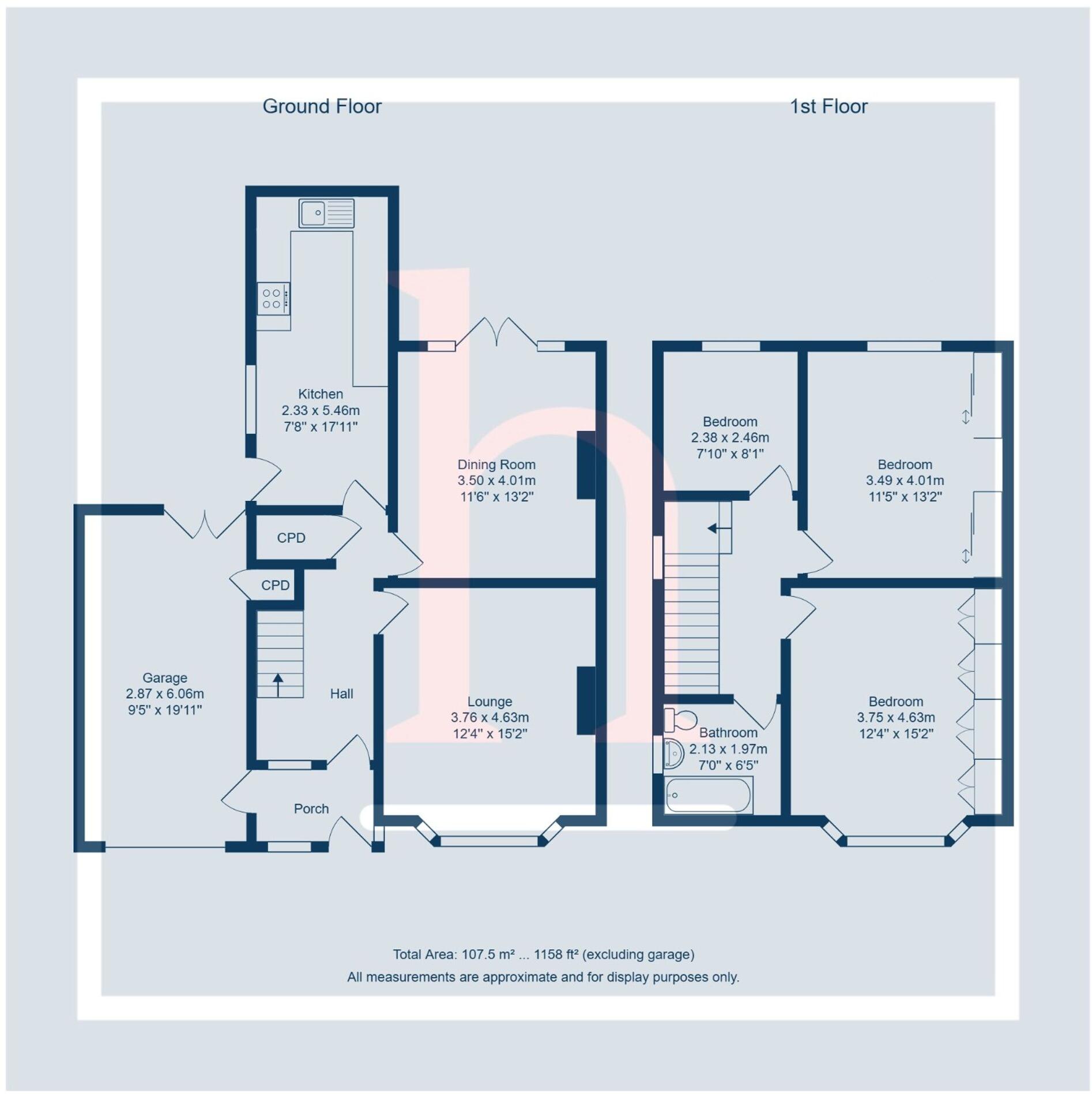 Cleveley Road, Meols, CH47 floorplan