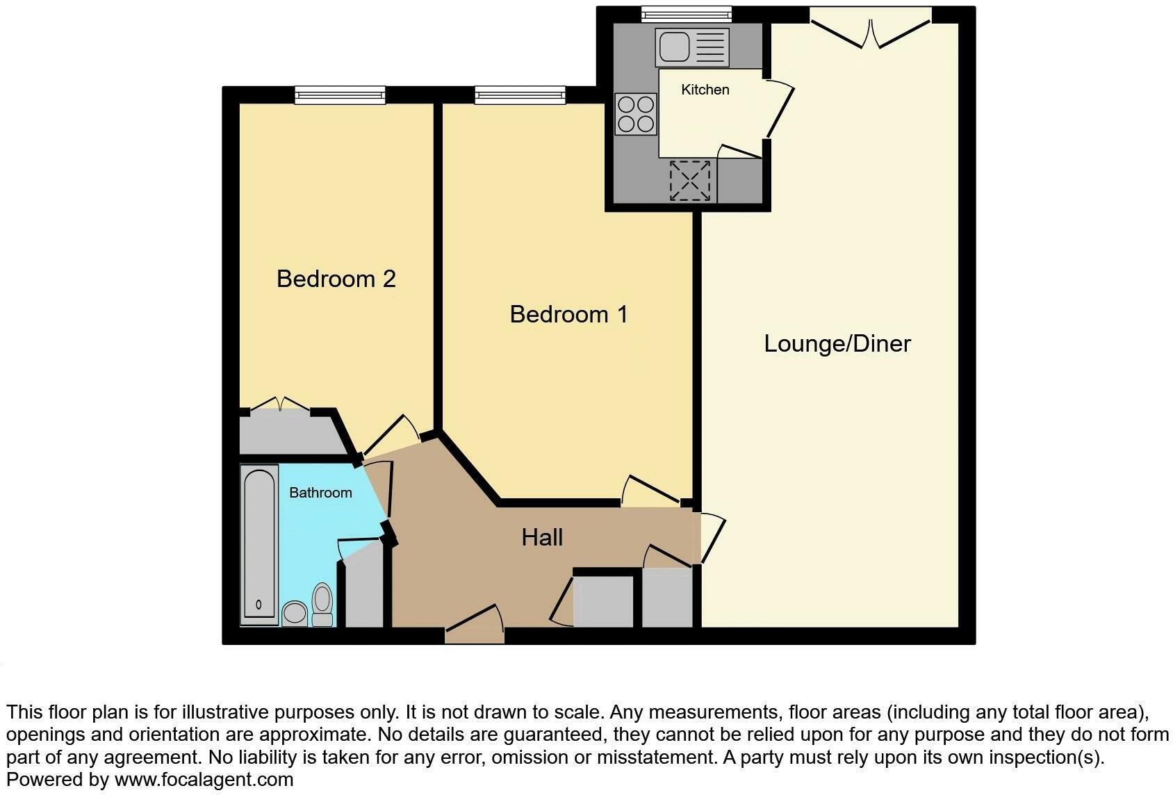 Pegasus Court, Heavitree, EX1 floorplan