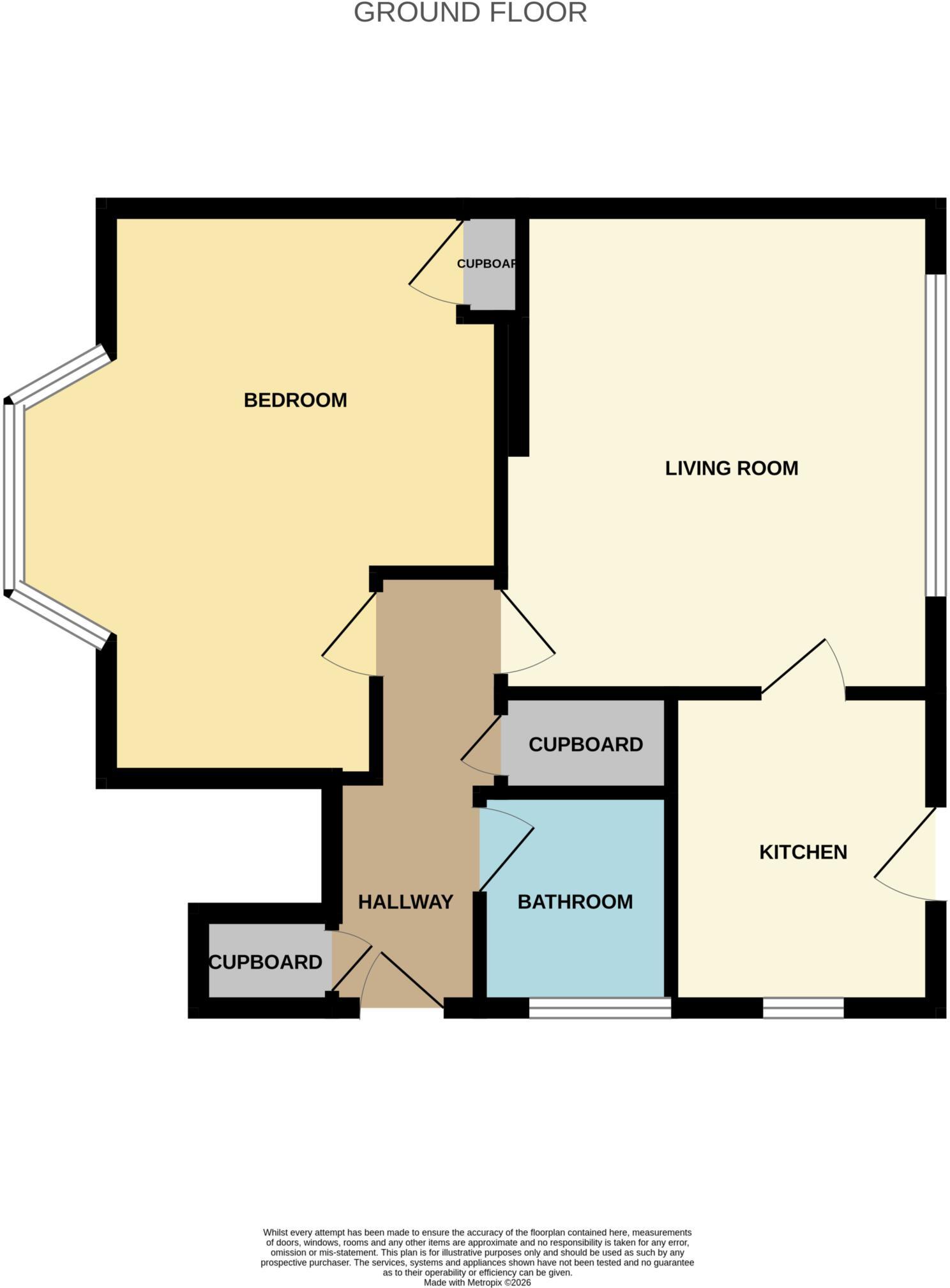 Monklands, Letchworth Garden City, SG6 4XE floorplan