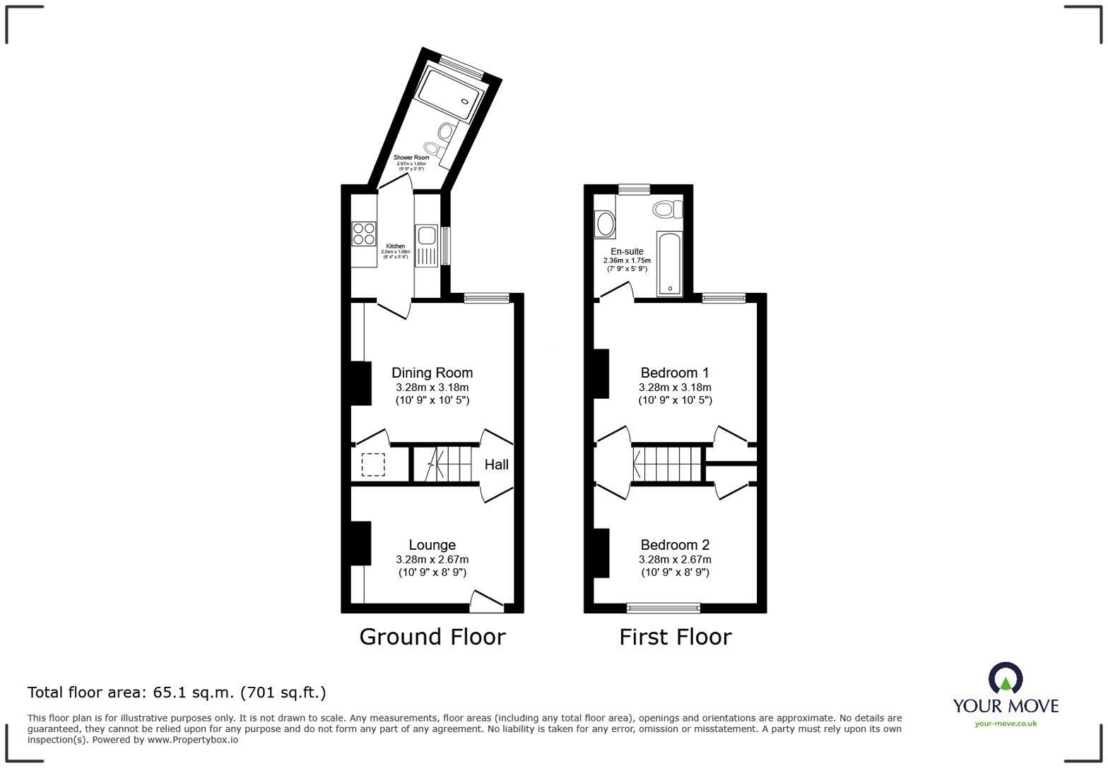 Church Hill, Temple Ewell, Dover, Kent, CT16 floorplan