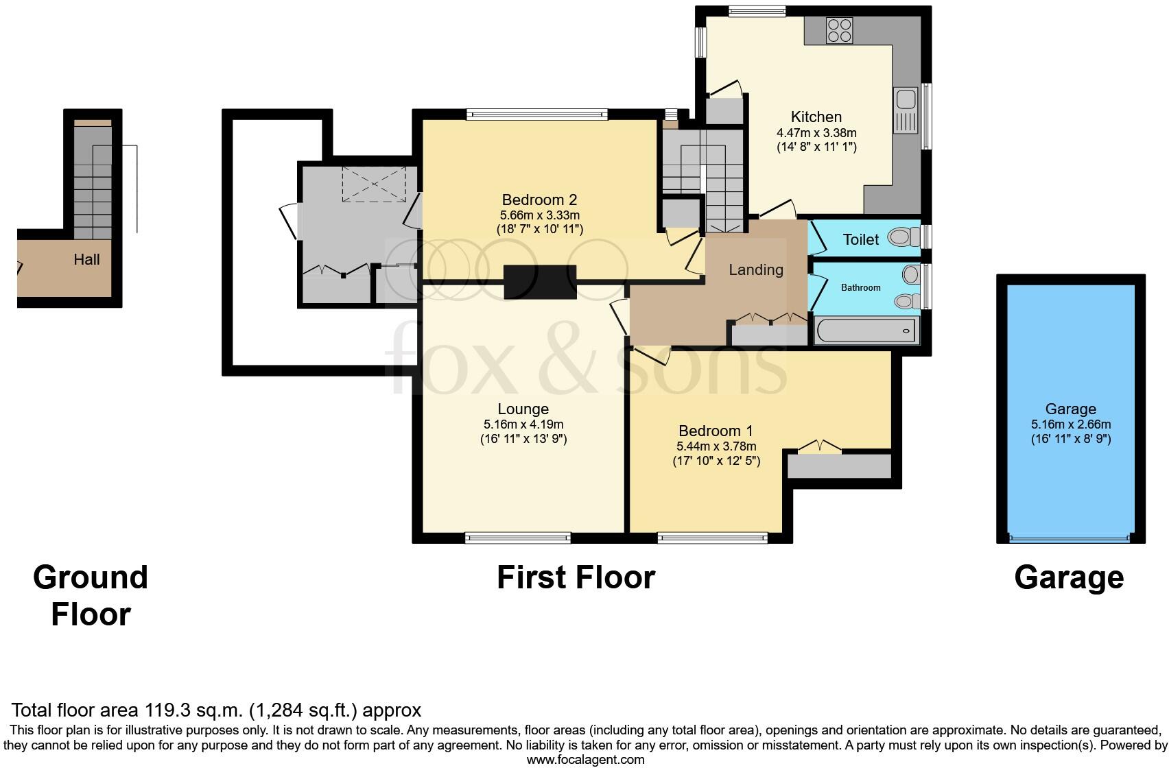 Dittons Road, Eastbourne floorplan