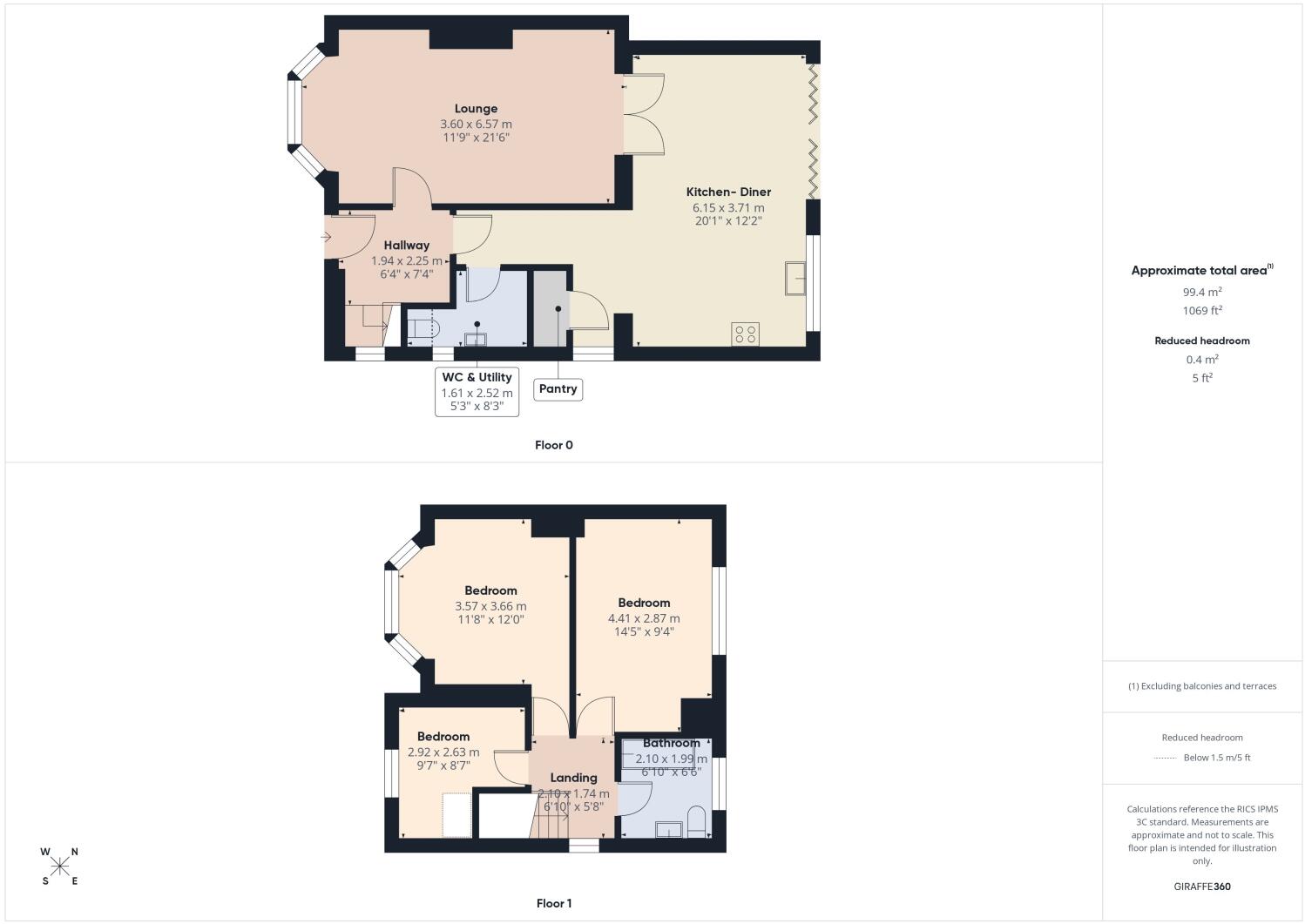 Vernon Road, Dore, S17 3QE floorplan