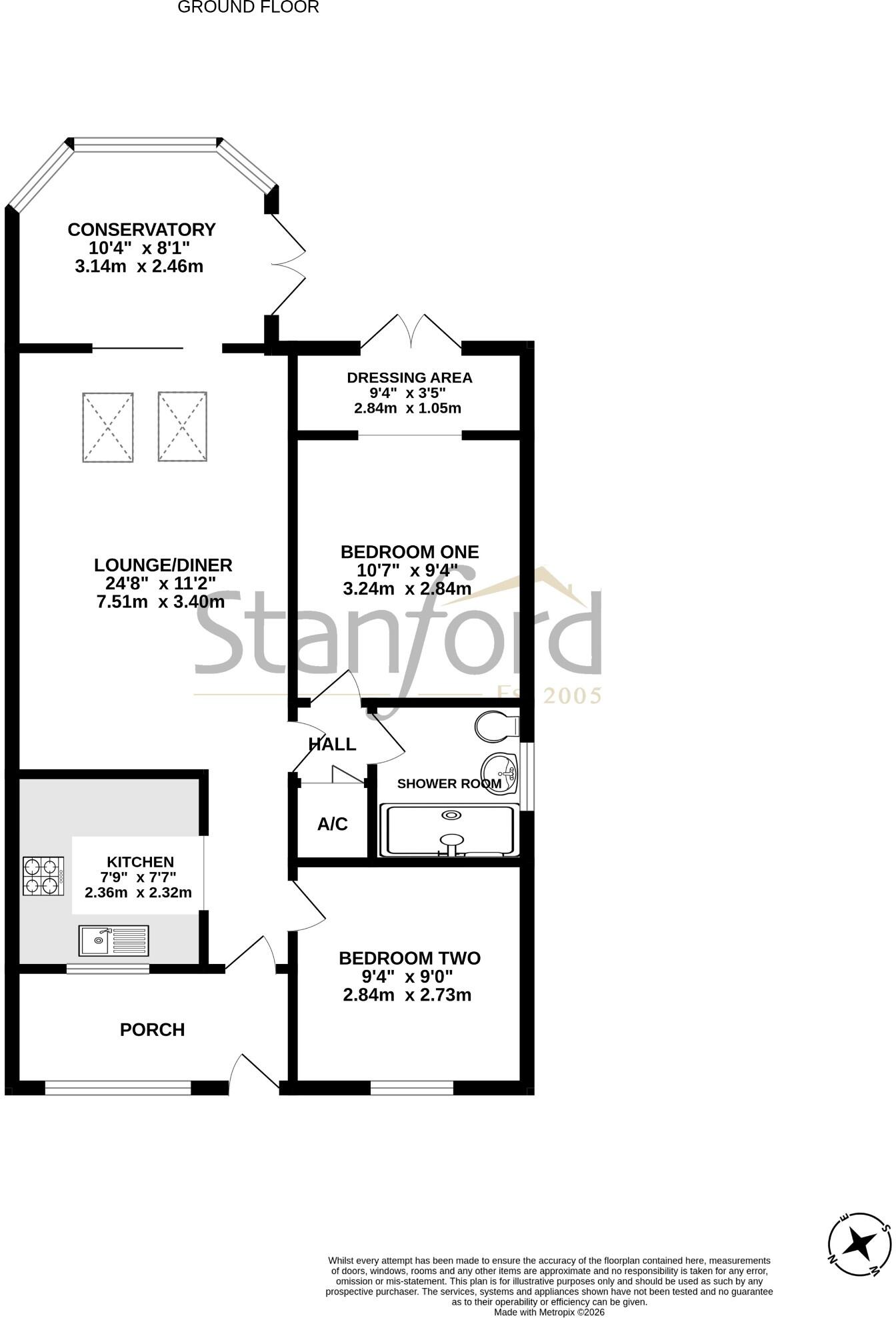 Lewes Close, Boyatt Wood, Eastleigh, SO50 floorplan