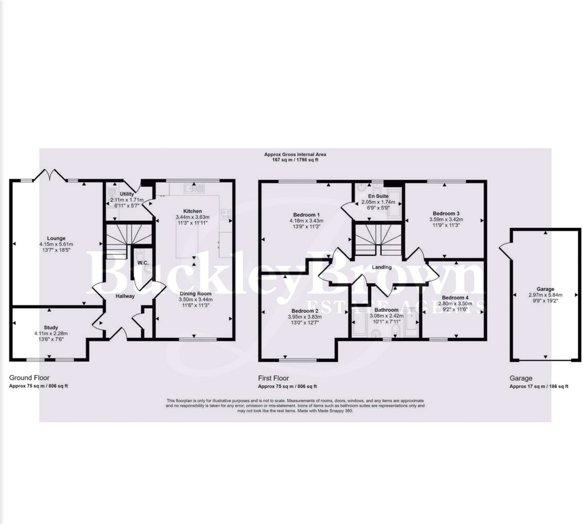 Old House Garden, High Street, Edwinstowe floorplan