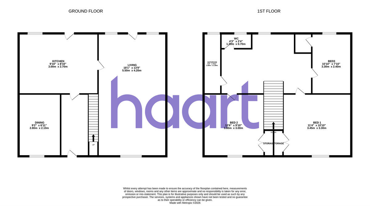 Waterhouse Lane, Chelmsford floorplan