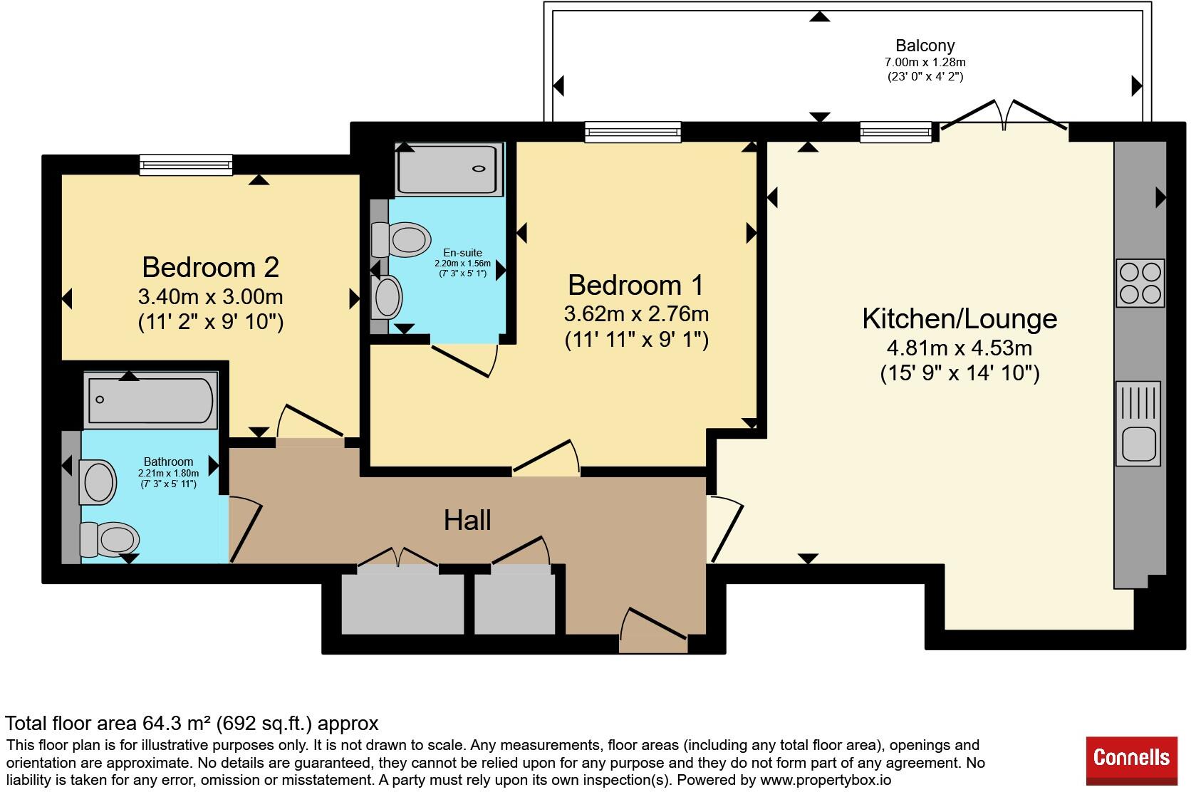 Regina Road, Chelmsford floorplan
