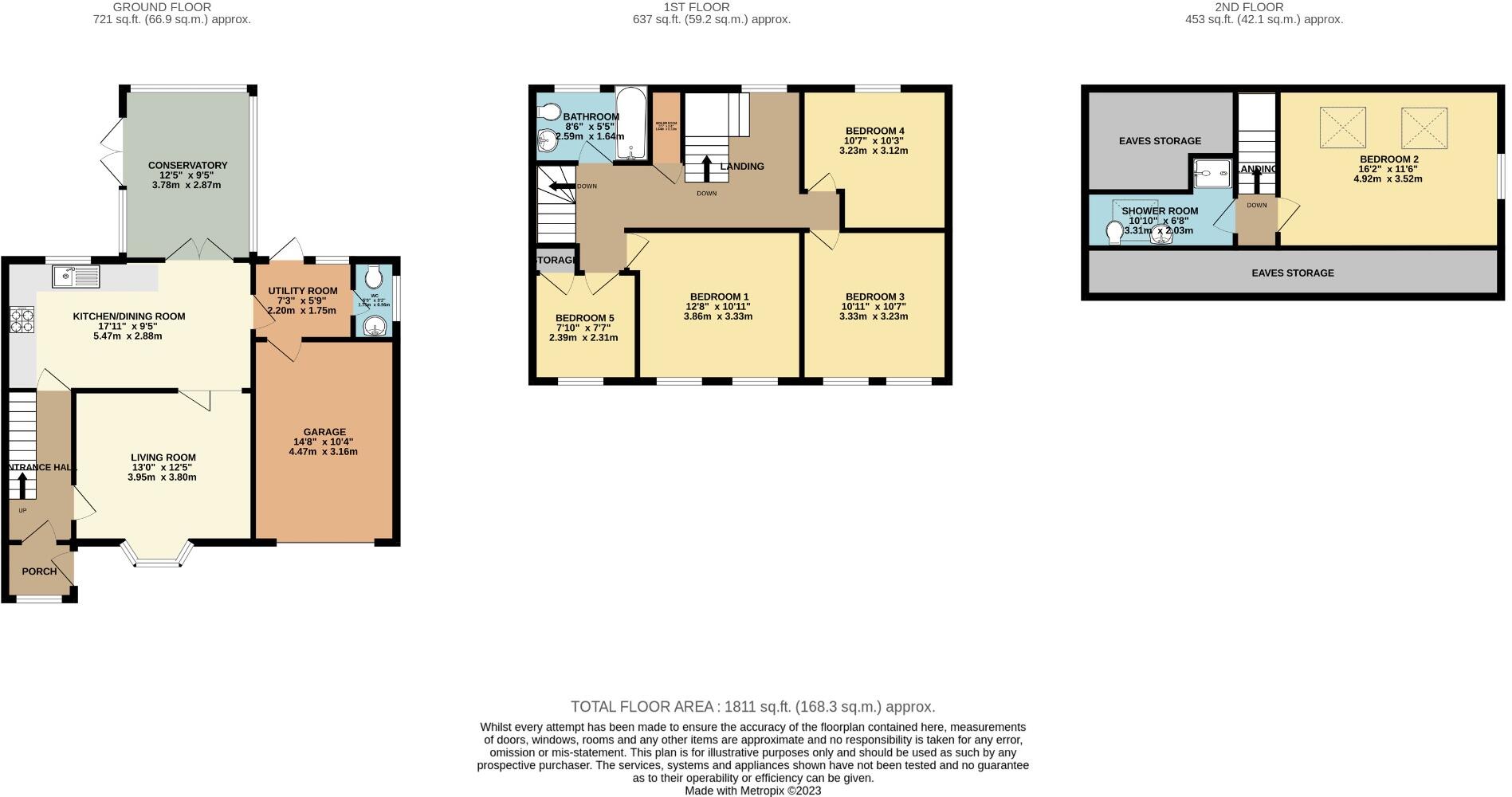 Cox Green Road, Maidenhead, Windsor And Maidenhead, SL6 3EA, SL6 3EA floorplan