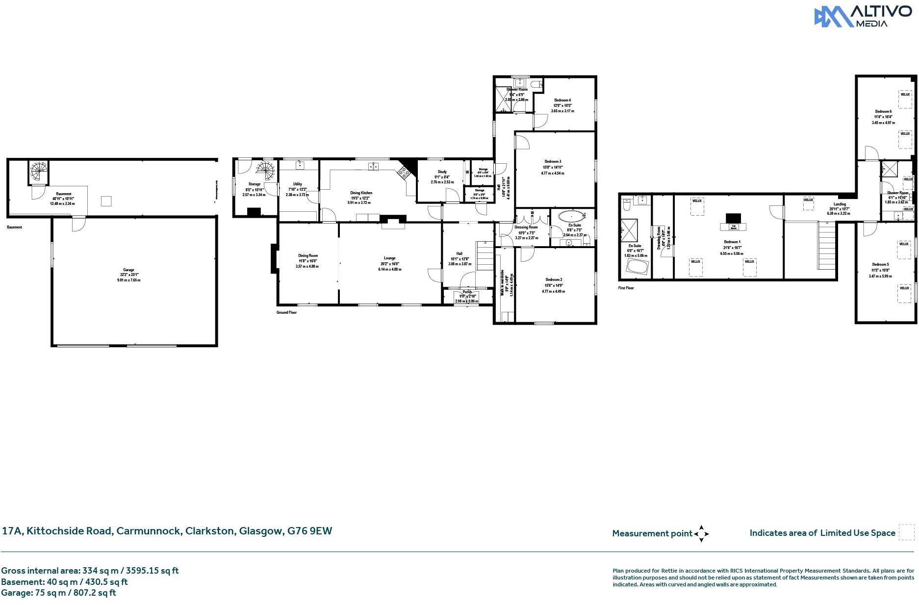 17A, Kittochside Road, Carmunnock floorplan