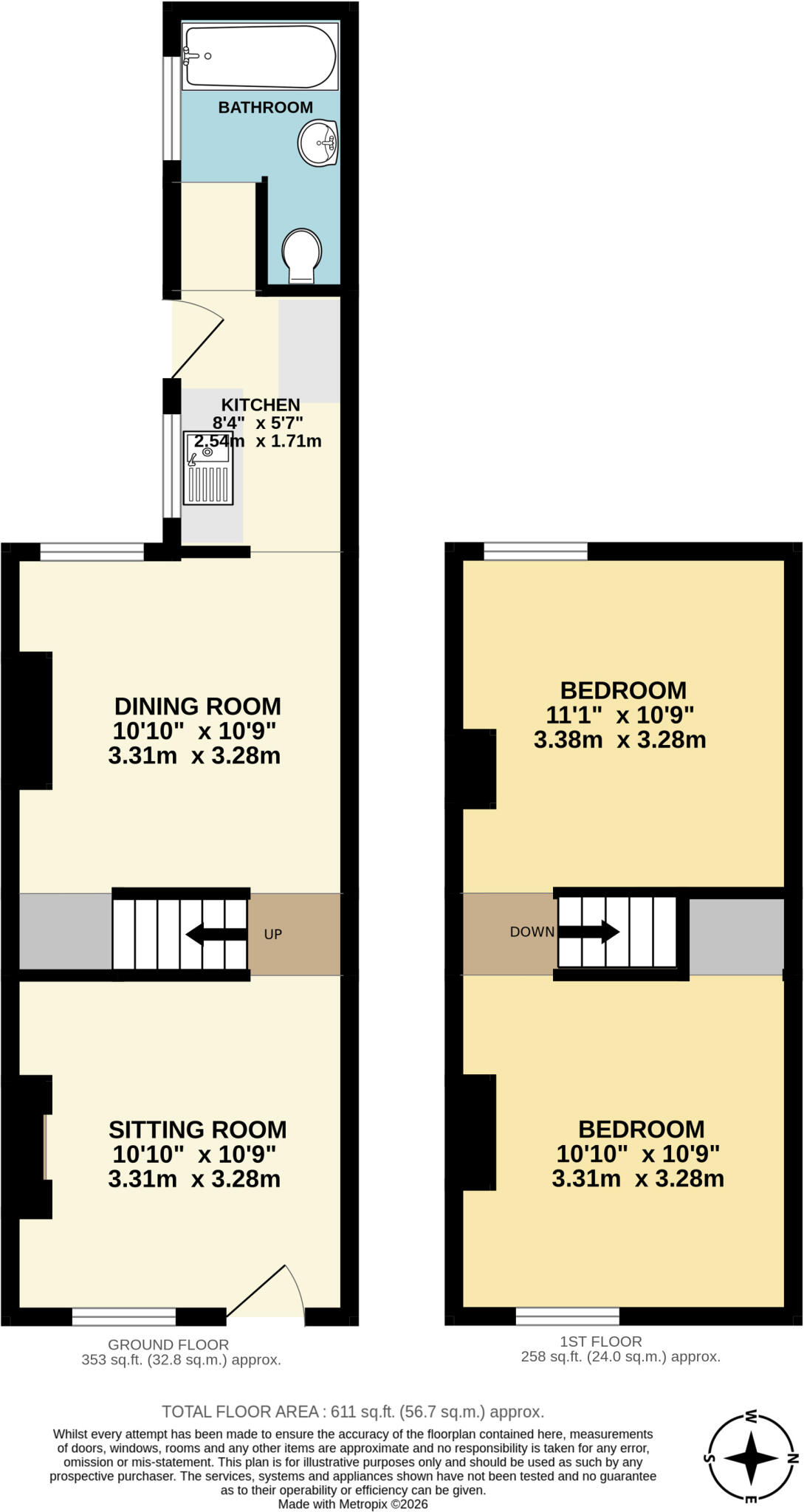Raglan Street, Lowestoft, Suffolk, NR32 floorplan