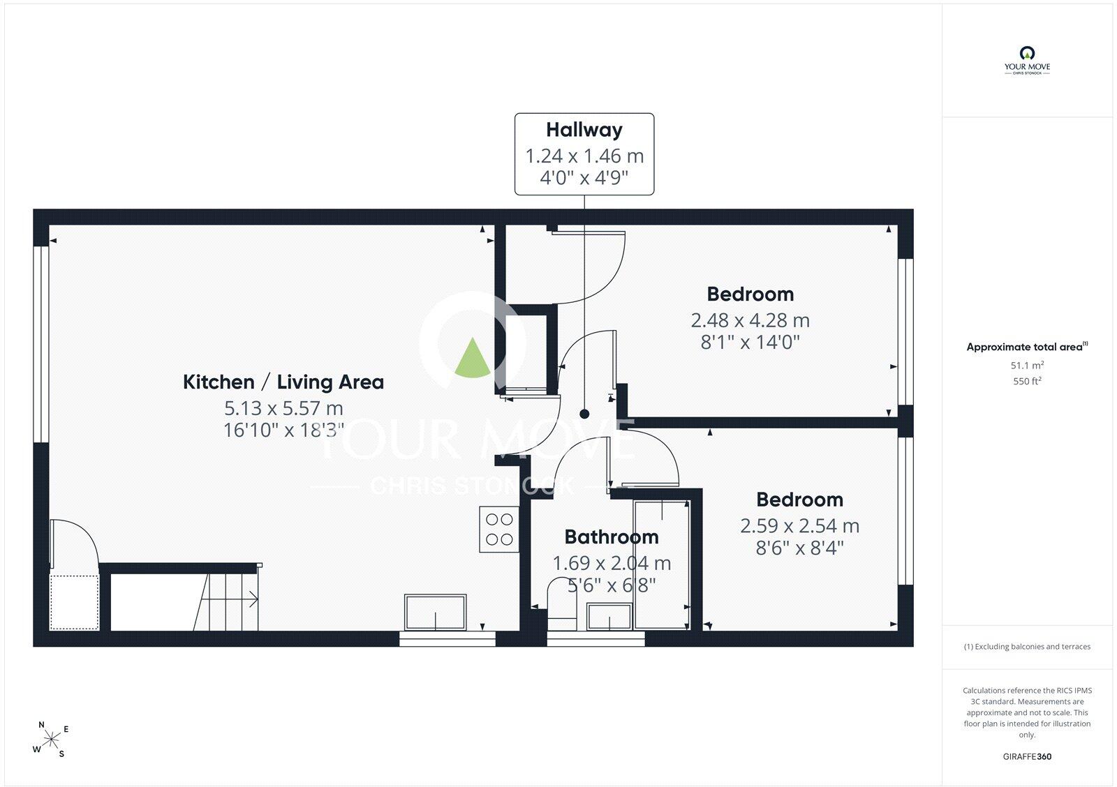 Greenacres Road, Benfieldside, Consett, Durham, DH8 floorplan
