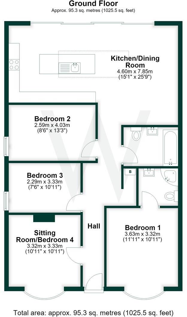 Heath Road, Salisbury floorplan