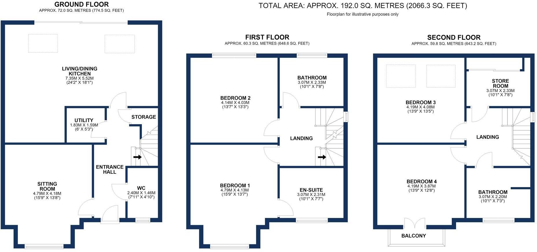Acresfield Road, Timperley floorplan