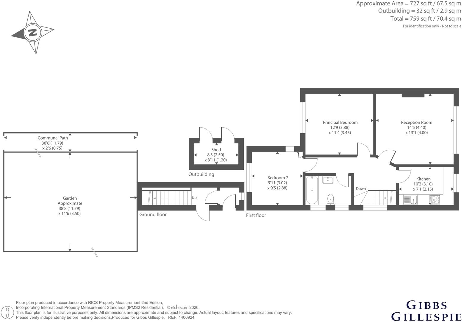Holwell Place, Pinner floorplan