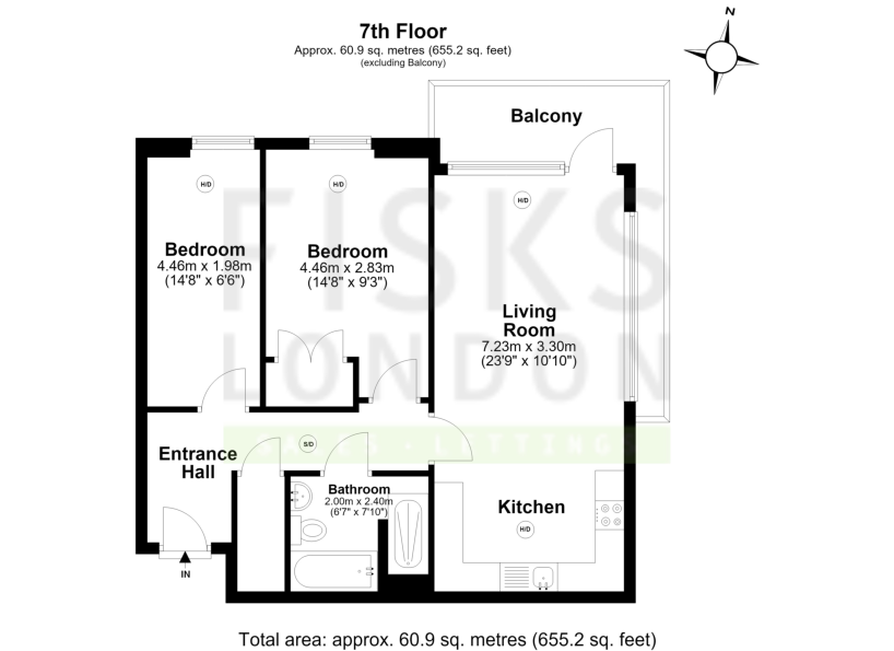 Tarves Way, Greenwich floorplan