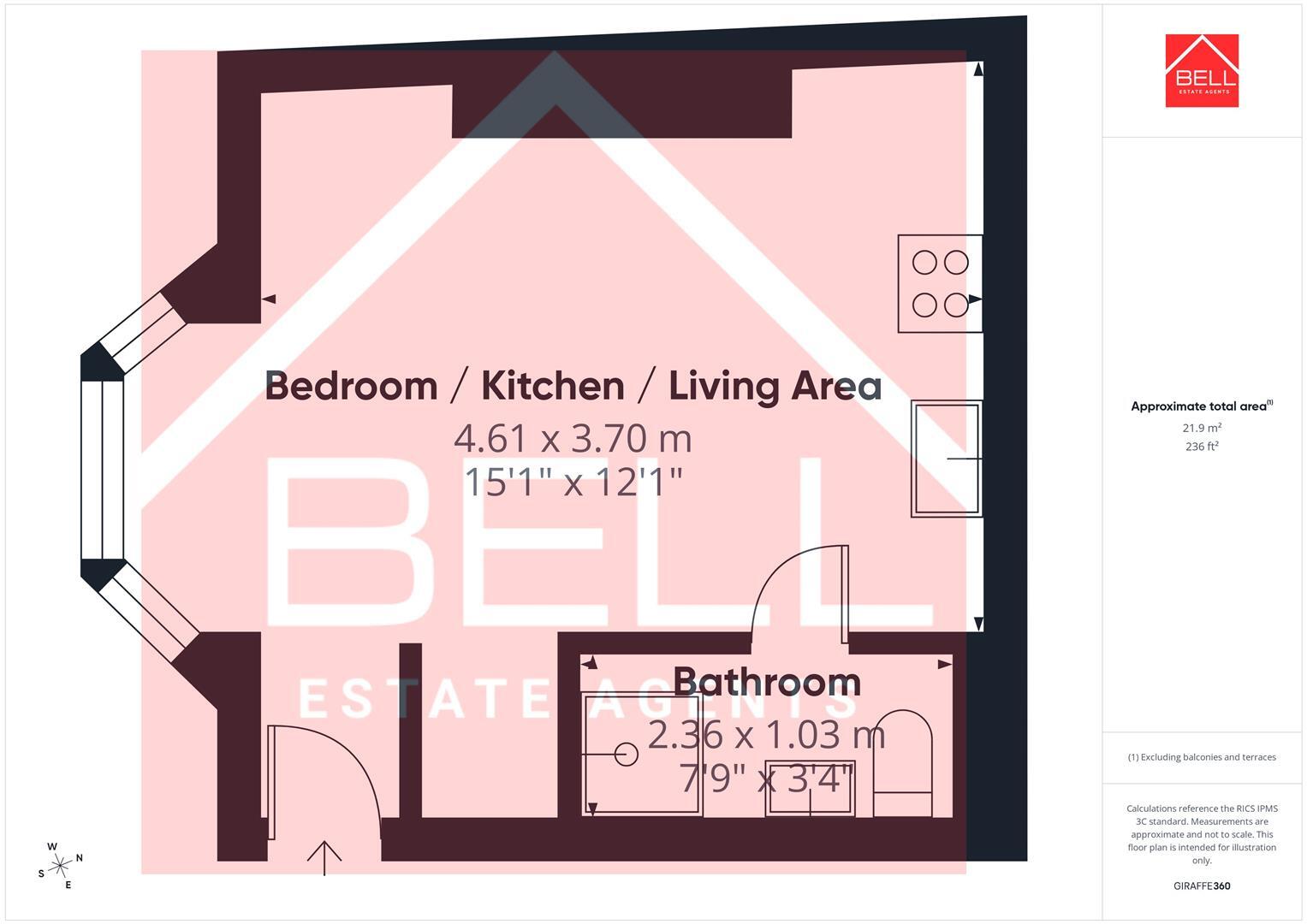 Clarence Crescent, Whitley Bay floorplan