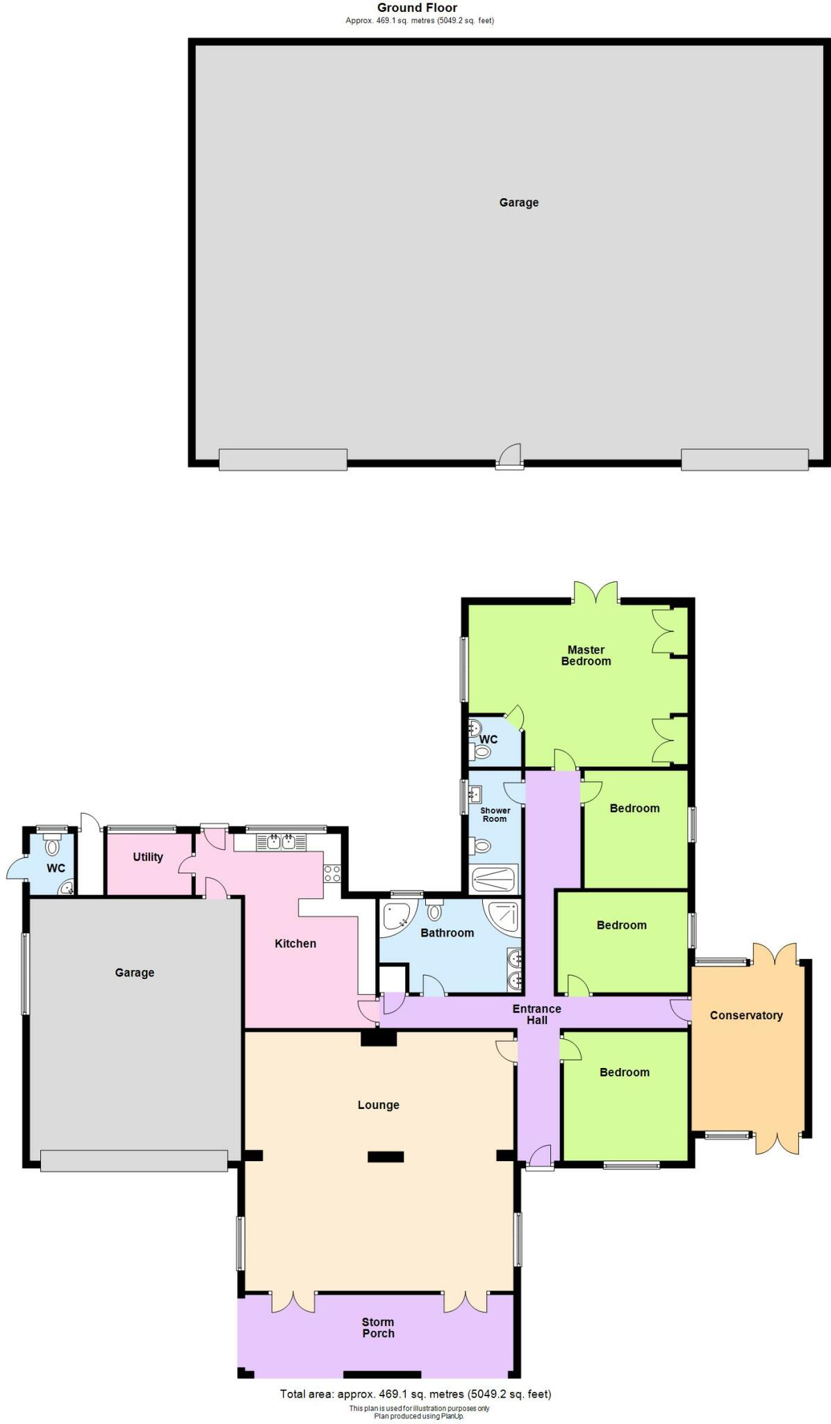 Pennyhill Lane, Brampton En Le Morthen, Rotherham, South Yorkshire, S66 floorplan