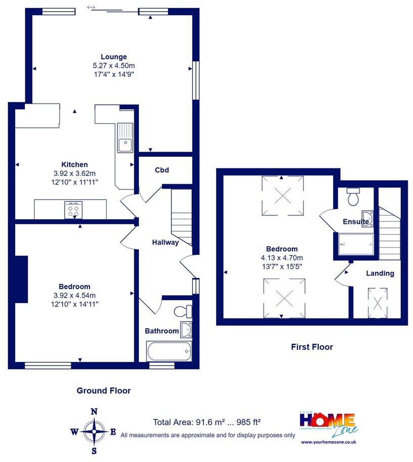 Cricket Close, Mudeford floorplan
