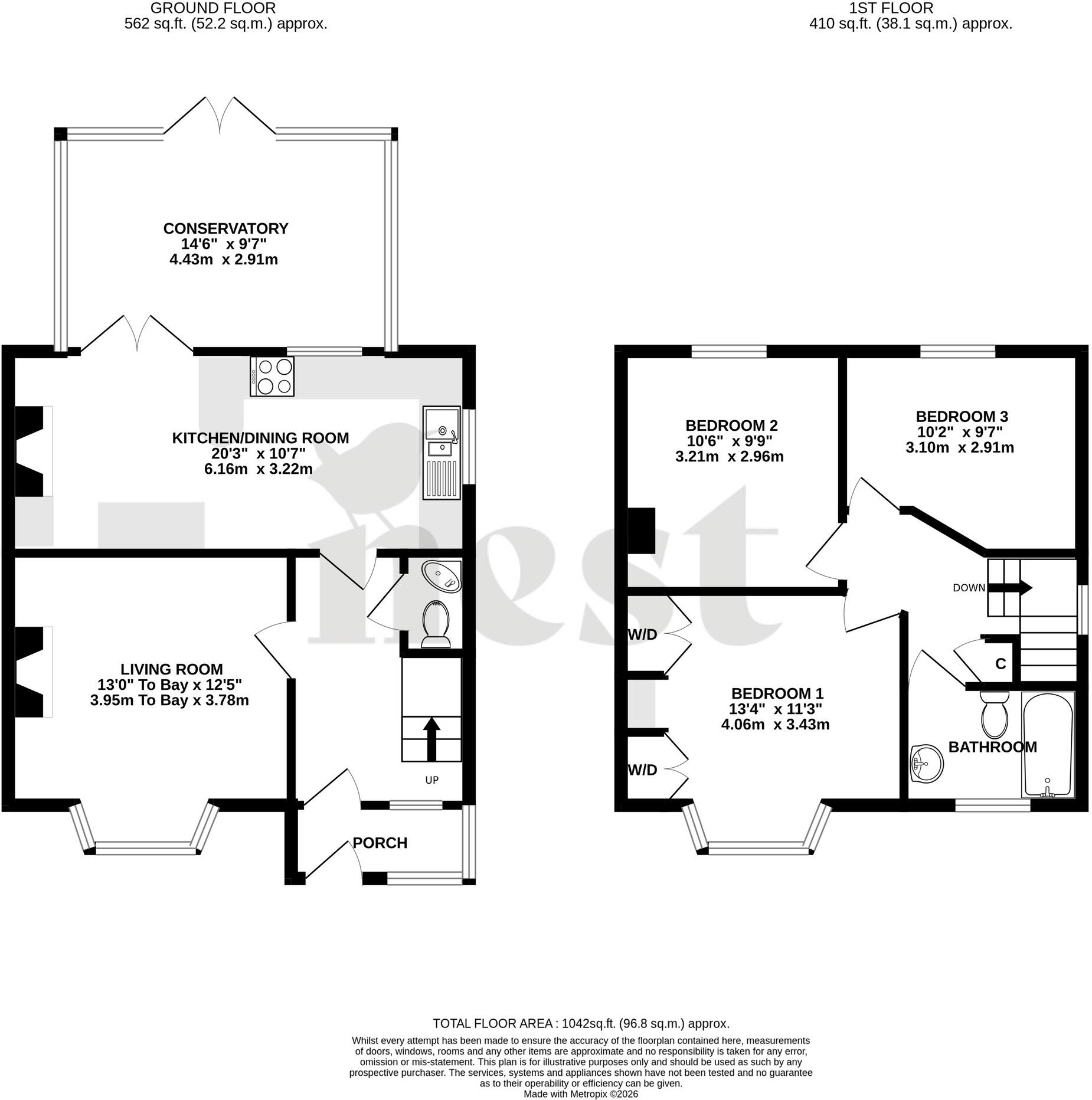 Station Road, Hemyock, Cullompton floorplan