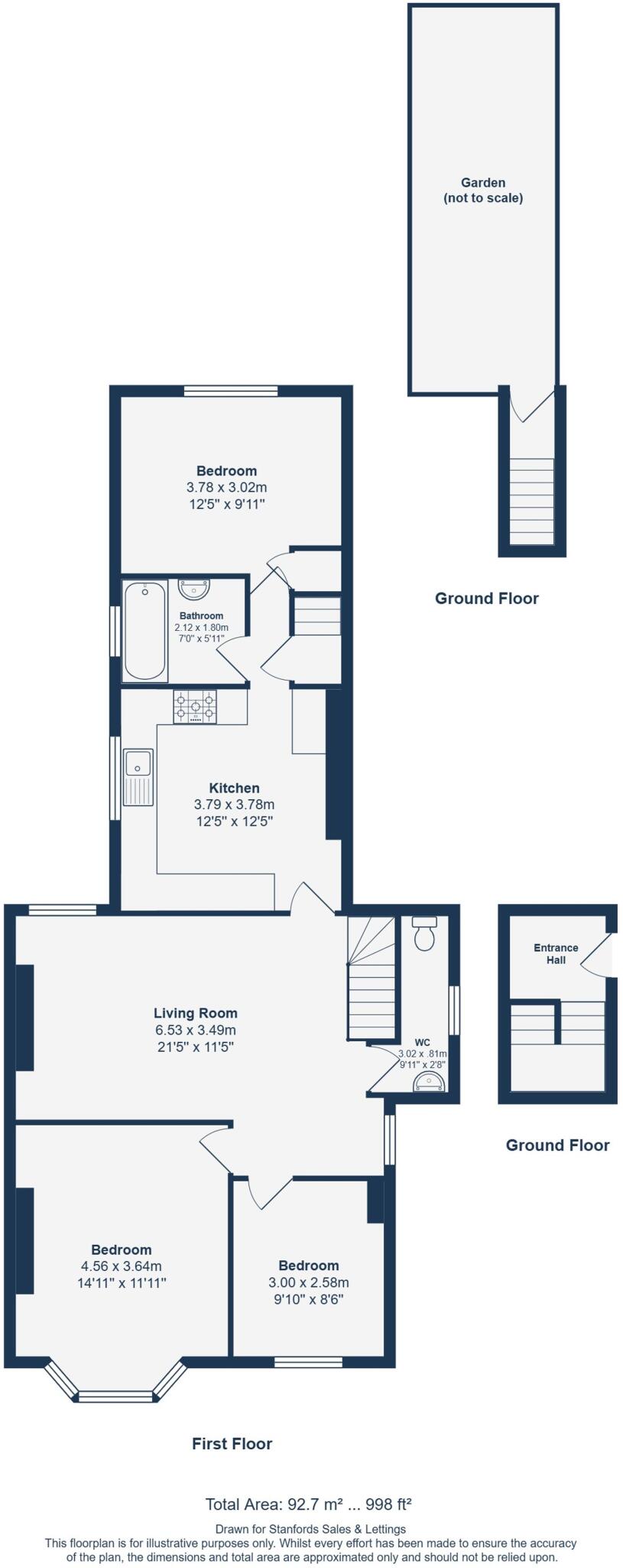 Radford Road, Hither Green, SE13 floorplan