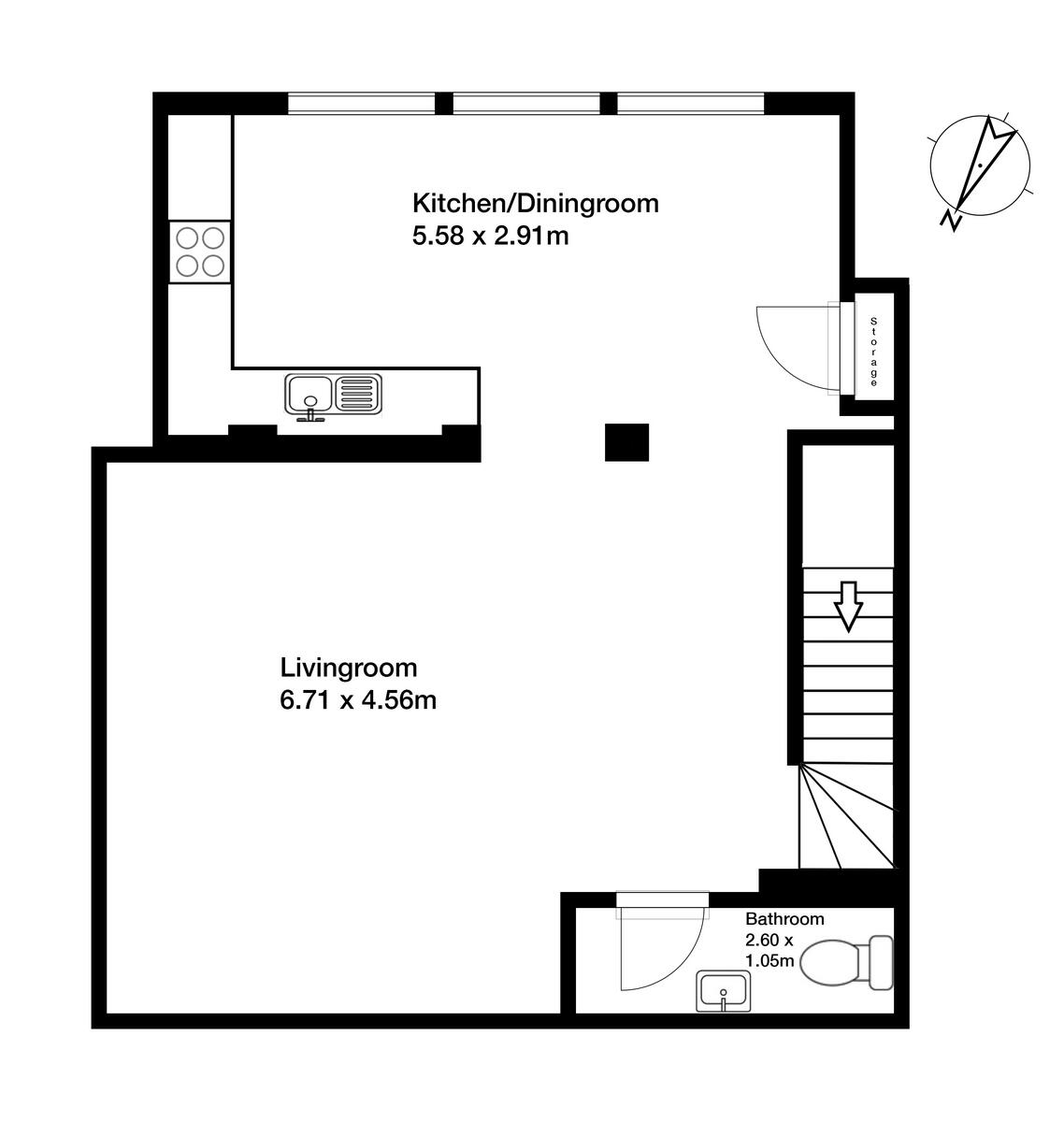 Mount Zion, Church Road, Quarriers Village, PA11 floorplan