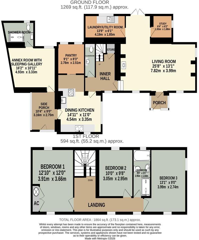 Armathwaite, Carlisle floorplan