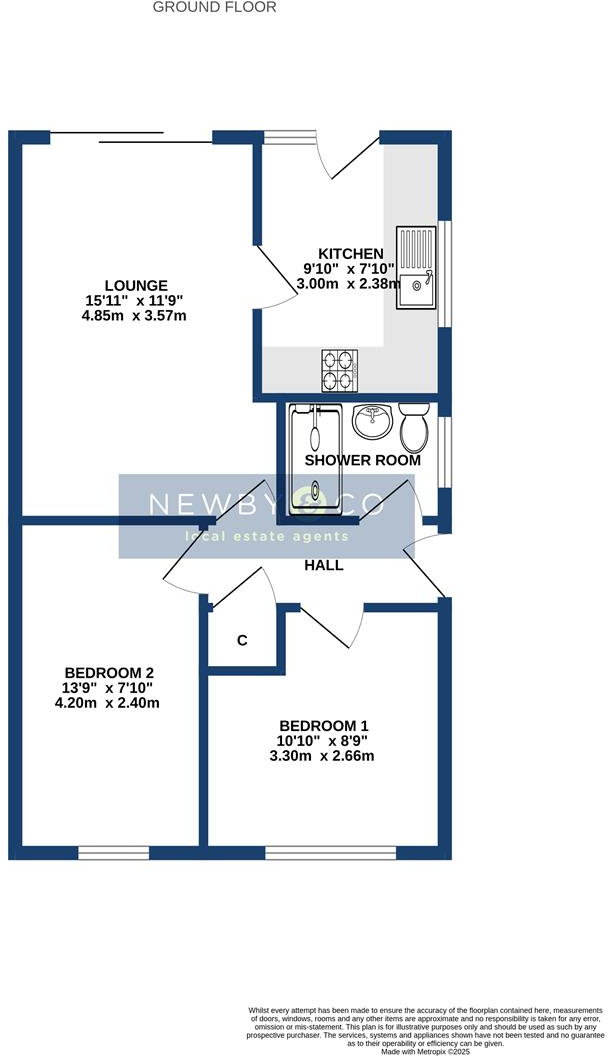 Ernee Close, Glenfield, Leicester floorplan