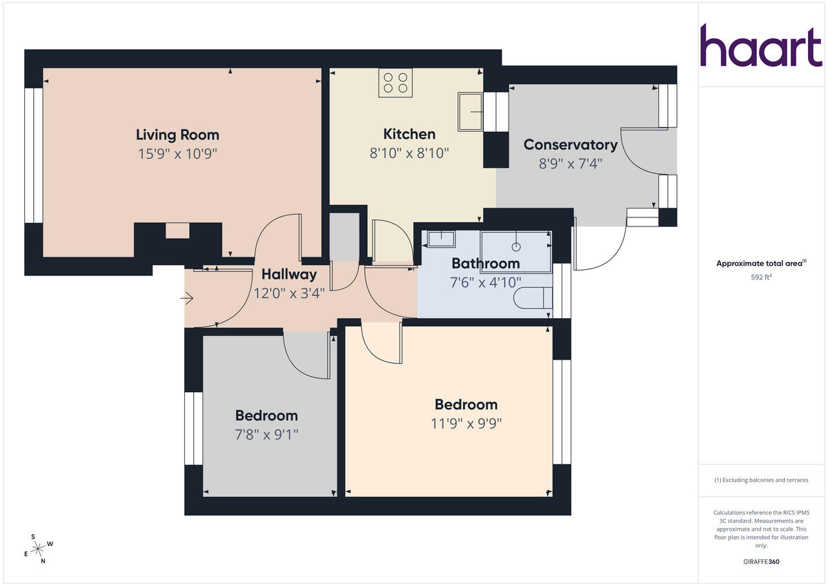 Dean Peacock Court, Ely floorplan