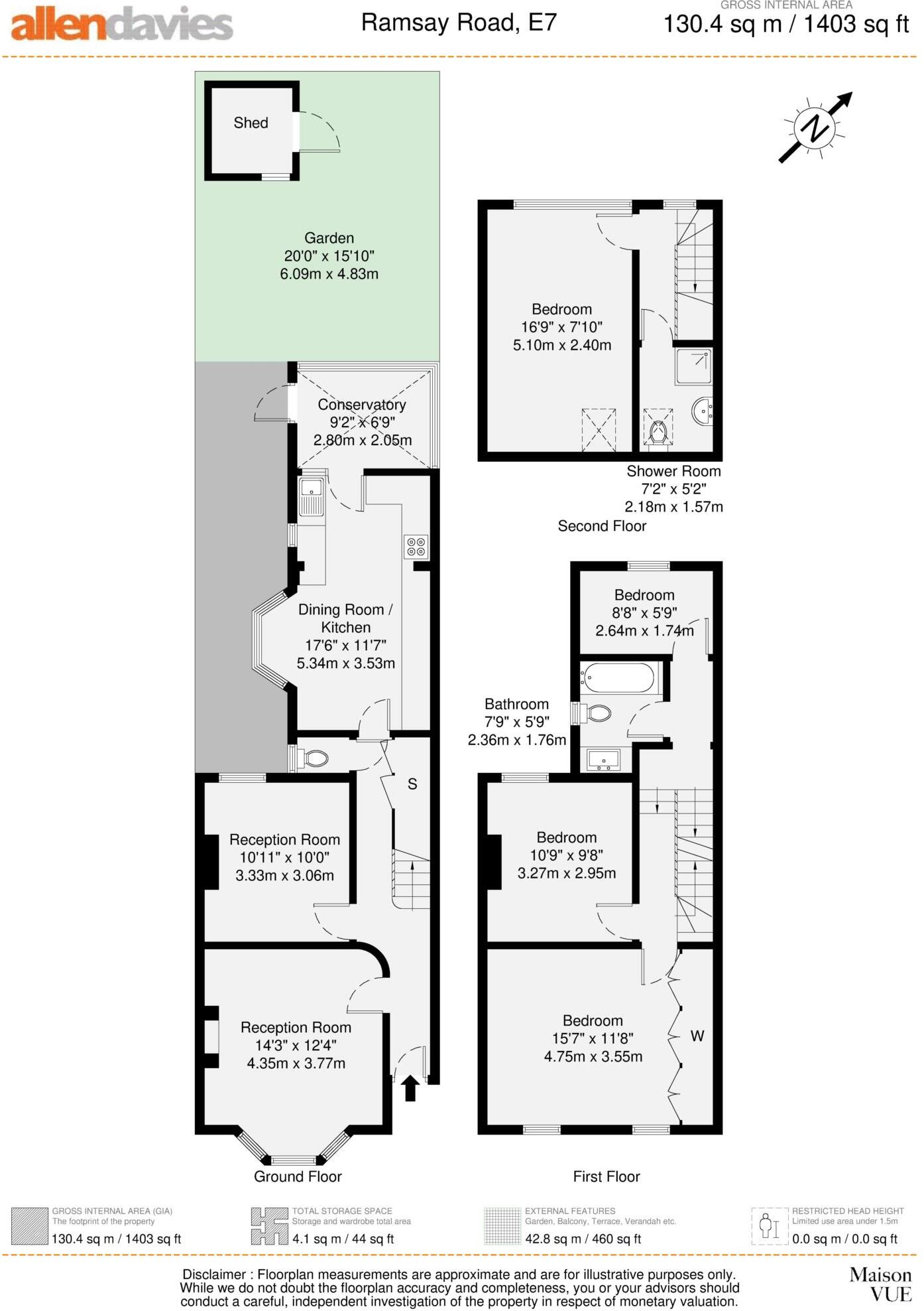 Ramsay, Forest Gate, E7 floorplan