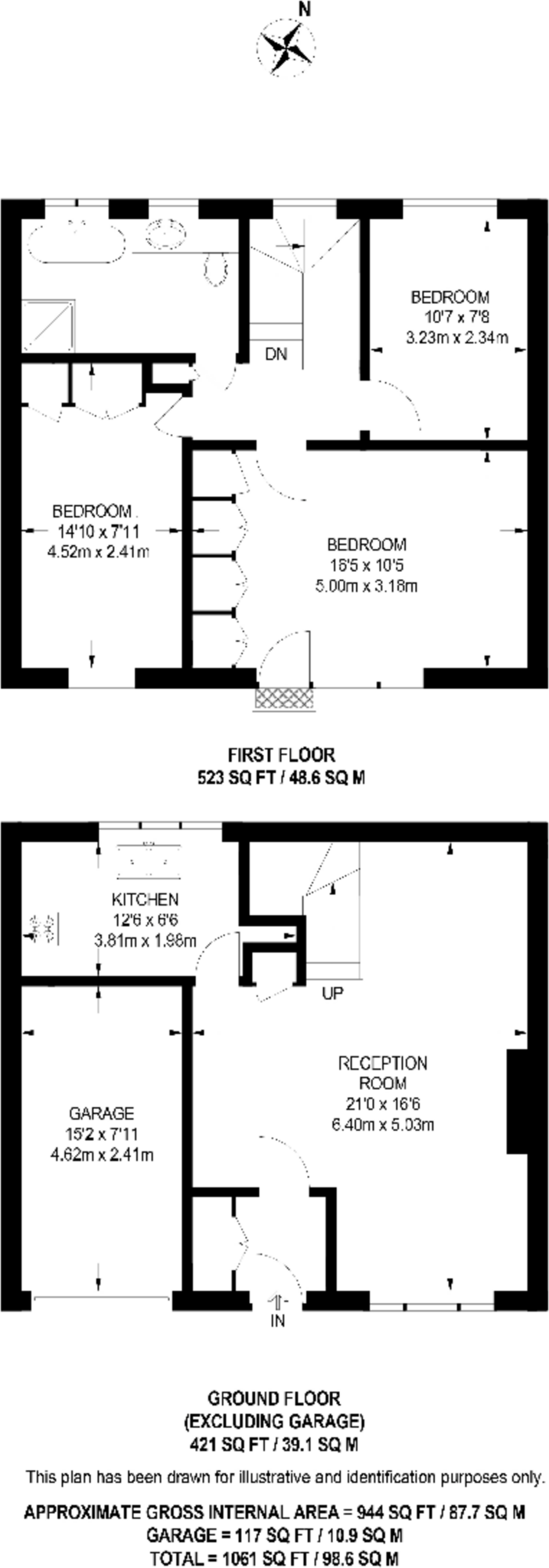 Clarendon Mews, Hyde Park Estate, London, W2 floorplan