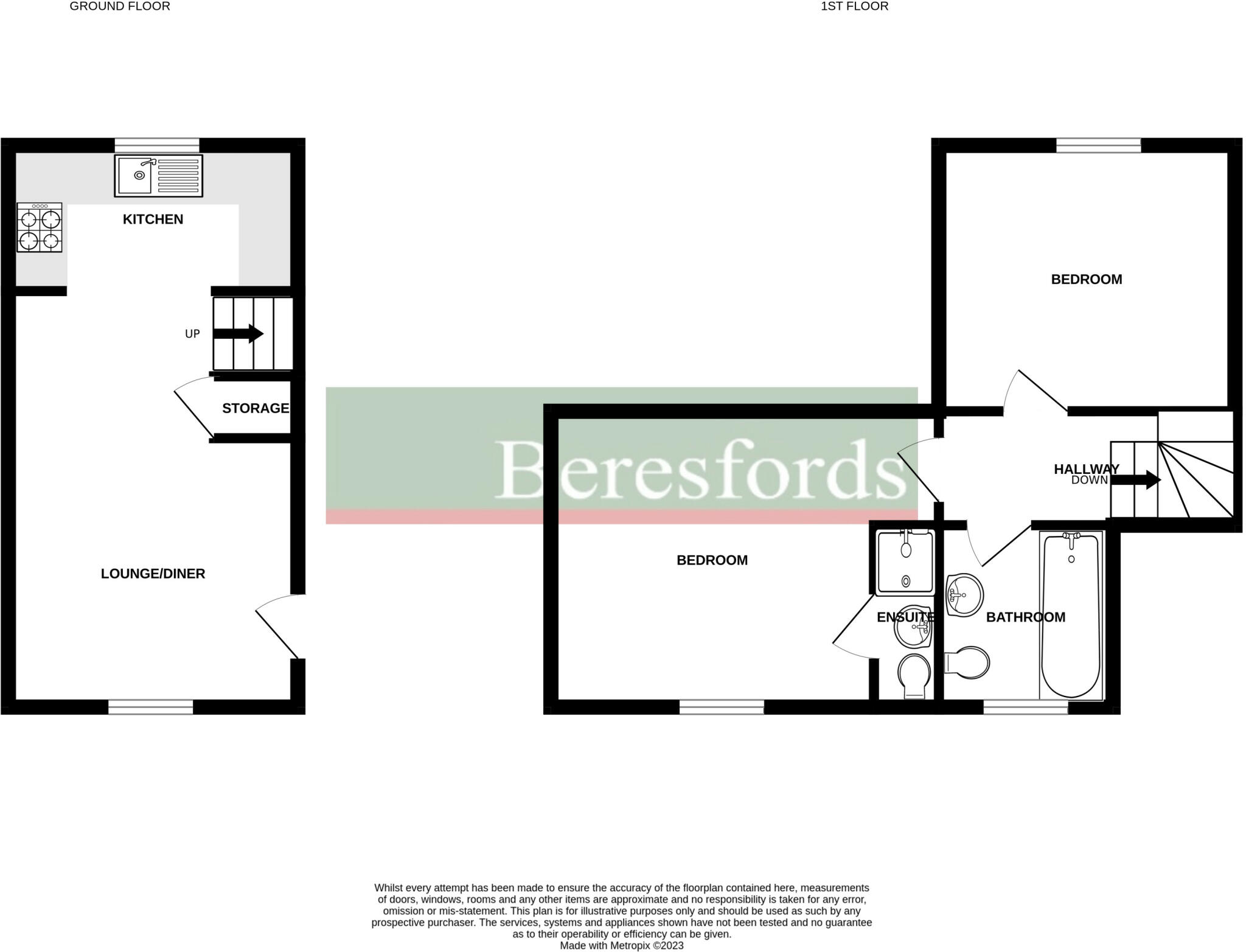 Foremans, Roxwell Road, CM1 floorplan